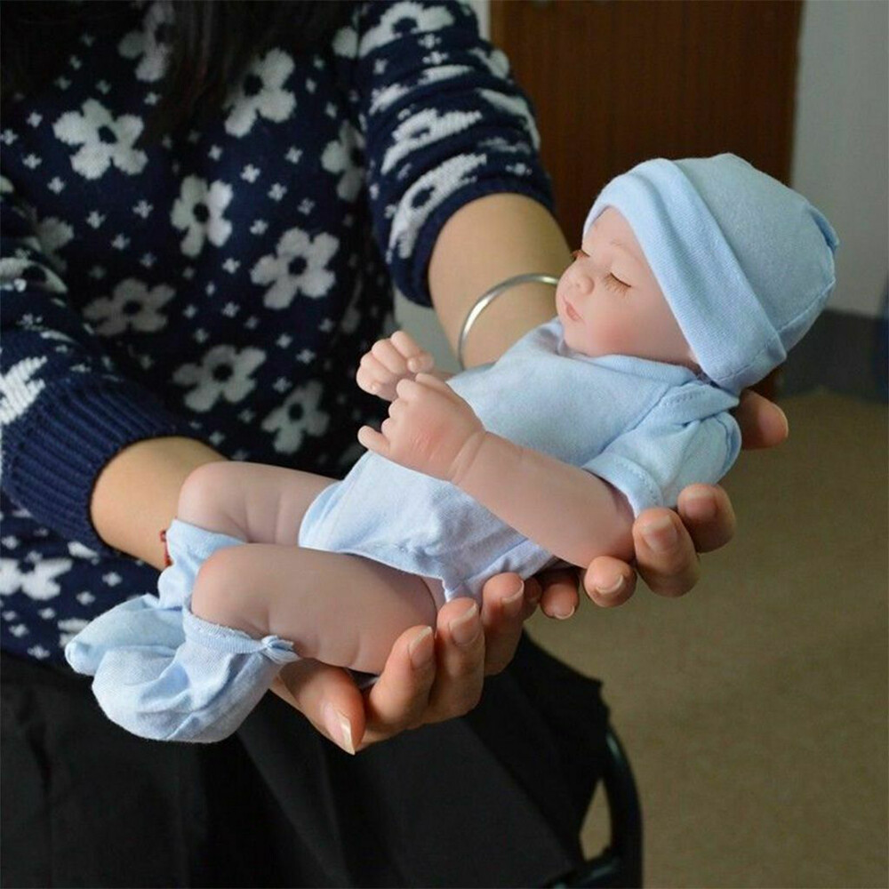 Reborn Baby Dolls Lifelike Newborn Full Vinyl Silicone Preemie Realistic Gifts