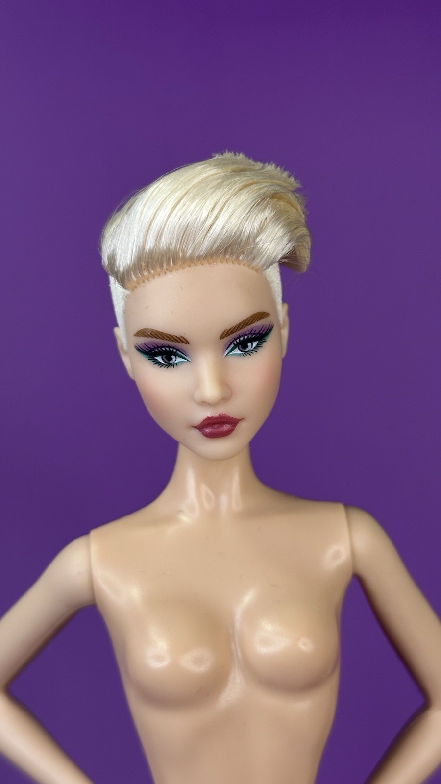 Barbie Andra Face Head Looks #8 On Model Muse Body Perfect Condition