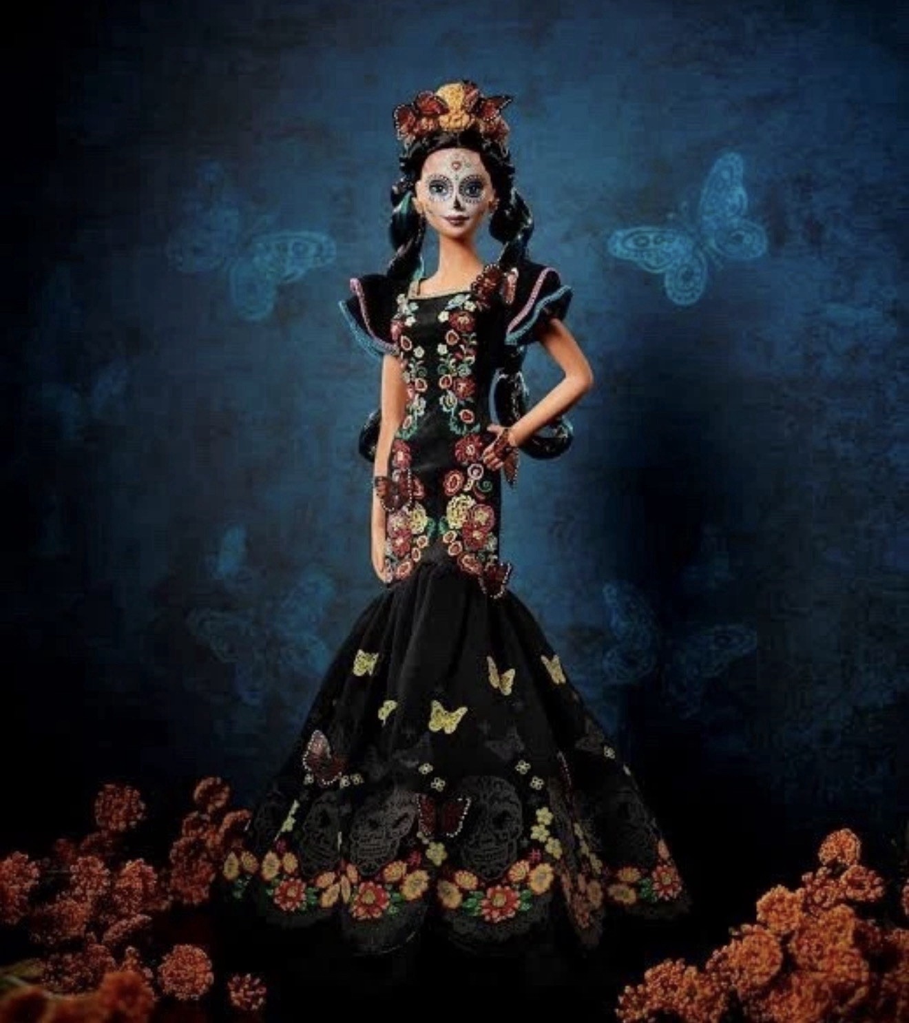 Barbie Dia De Los Muertos Day Of The Dead Signature 2019 #FXD52 Unopened Shipper
