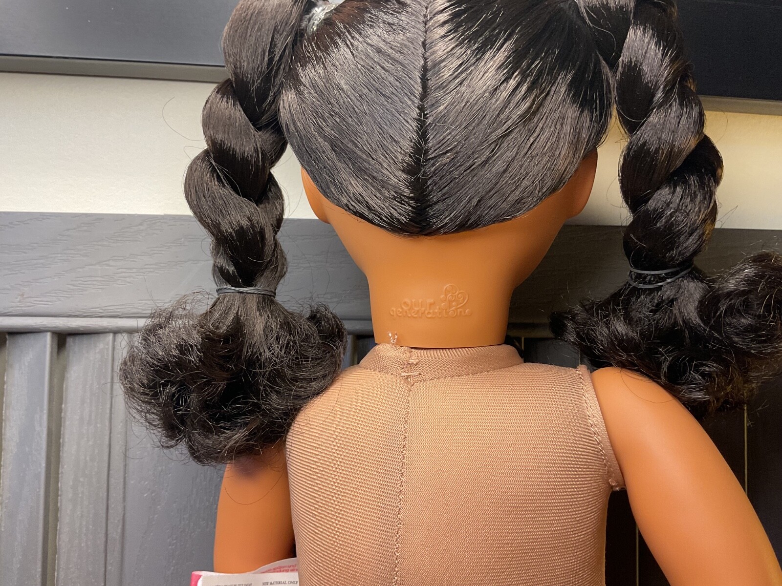 Battat Our Generation Doll, Dark Brown Hair, Two Braids ,Brown Eyes