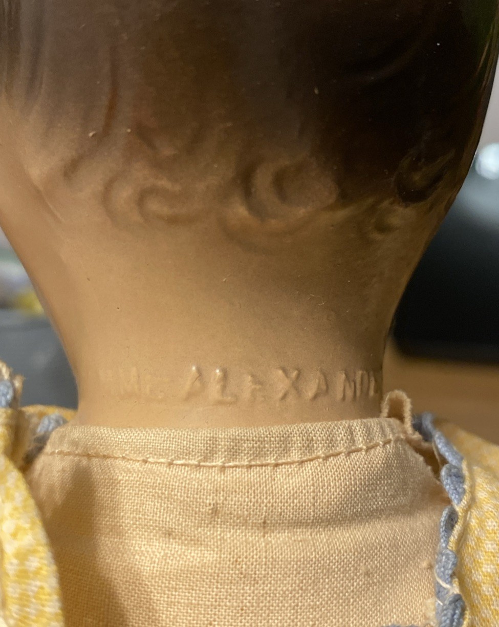 Antique Madame Alexander Doll Composition cloth Doll sleepy eyes 11″ Inches size