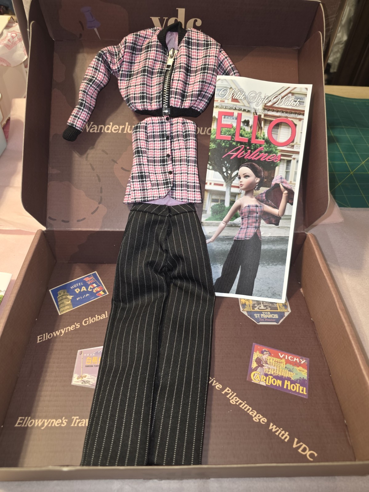 Ellowyne Wilde Subscription Box- Ello Airlines San Francisco- Sold Out Nrfb