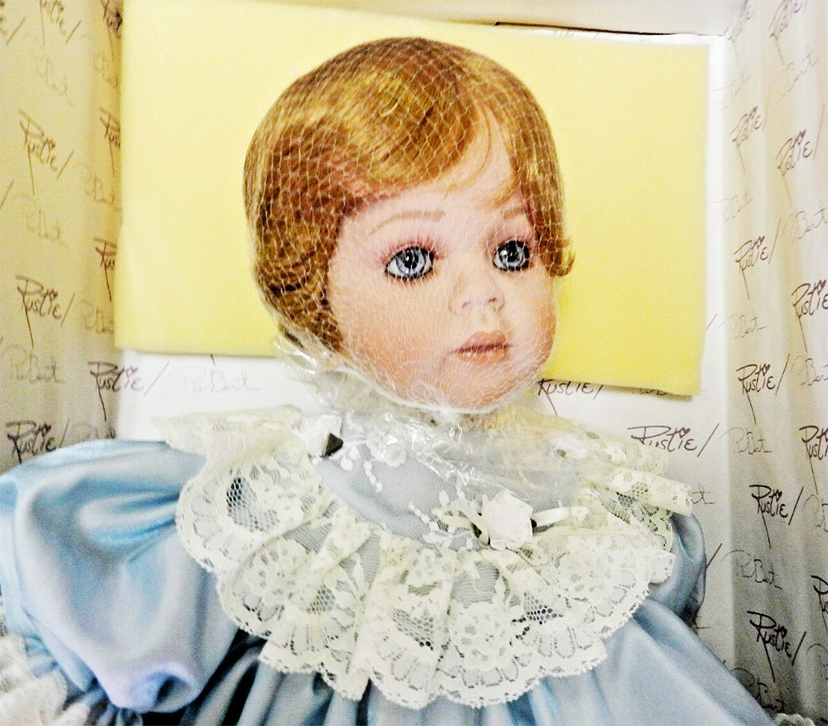 NEW DONNA RUBERT 30 in GUMDROP VINYL DOLL RUSTIE’S UNIQUE DESIGNS VICTORIAN #70