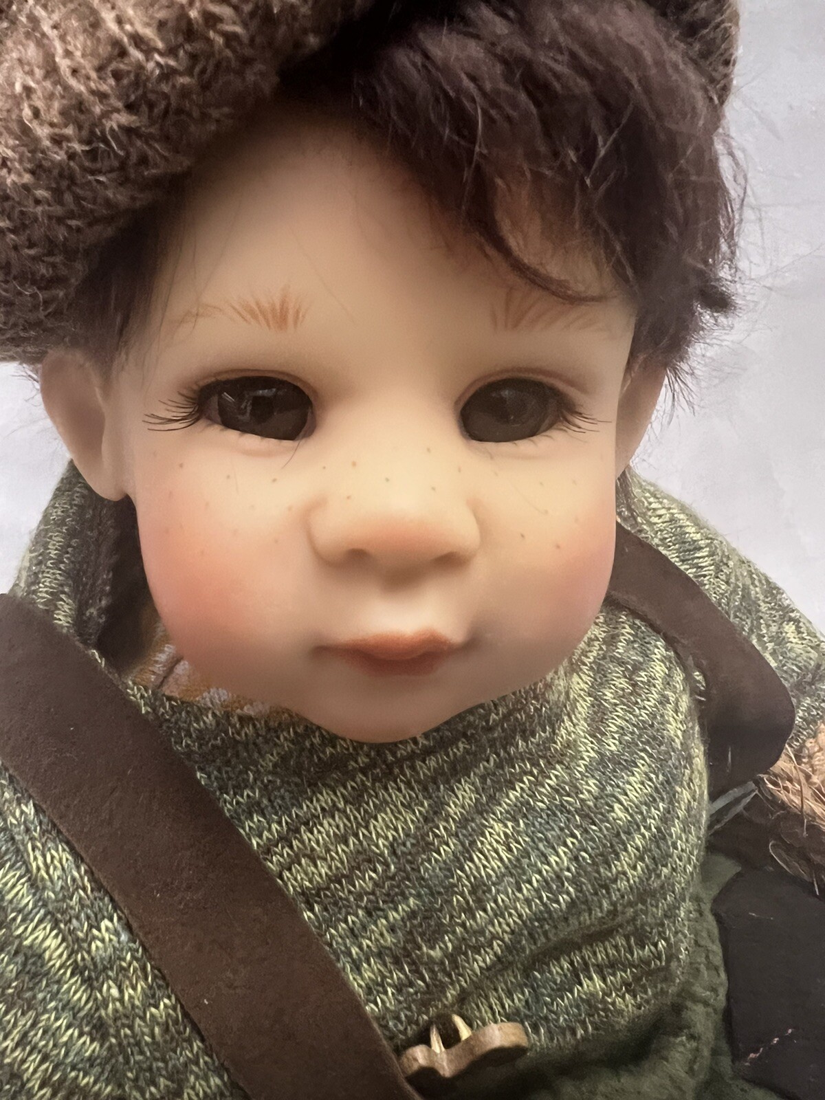 Götz doll by Susi Eimer ” Maxi” made in Germany, troll forest baby EUC Boy Gotz