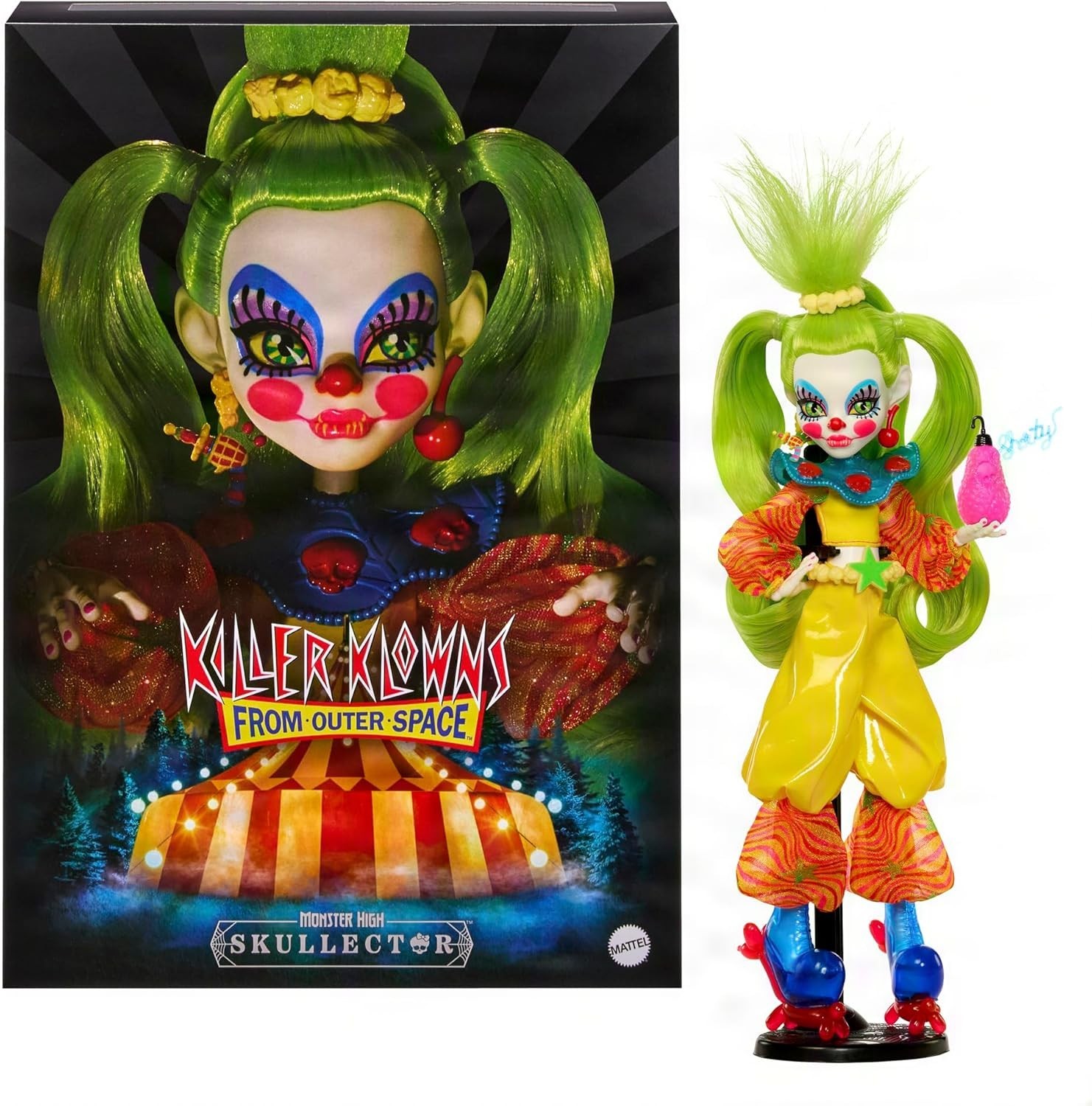 Monster High Skullector Shorty Doll Killer Klowns From Outer Space – IN HAND