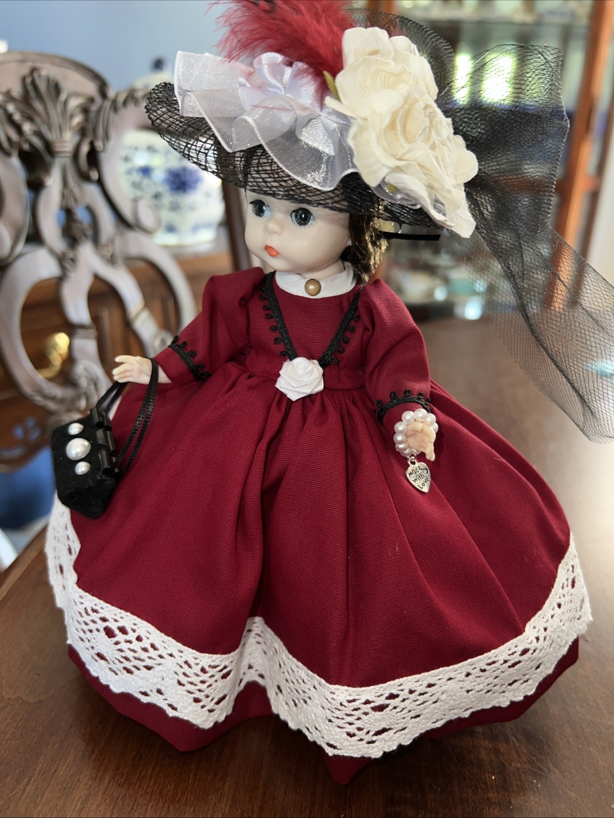 Madame Alexander 7 1/2” Aprox 1960’s Alex Doll”OOAK BKW
