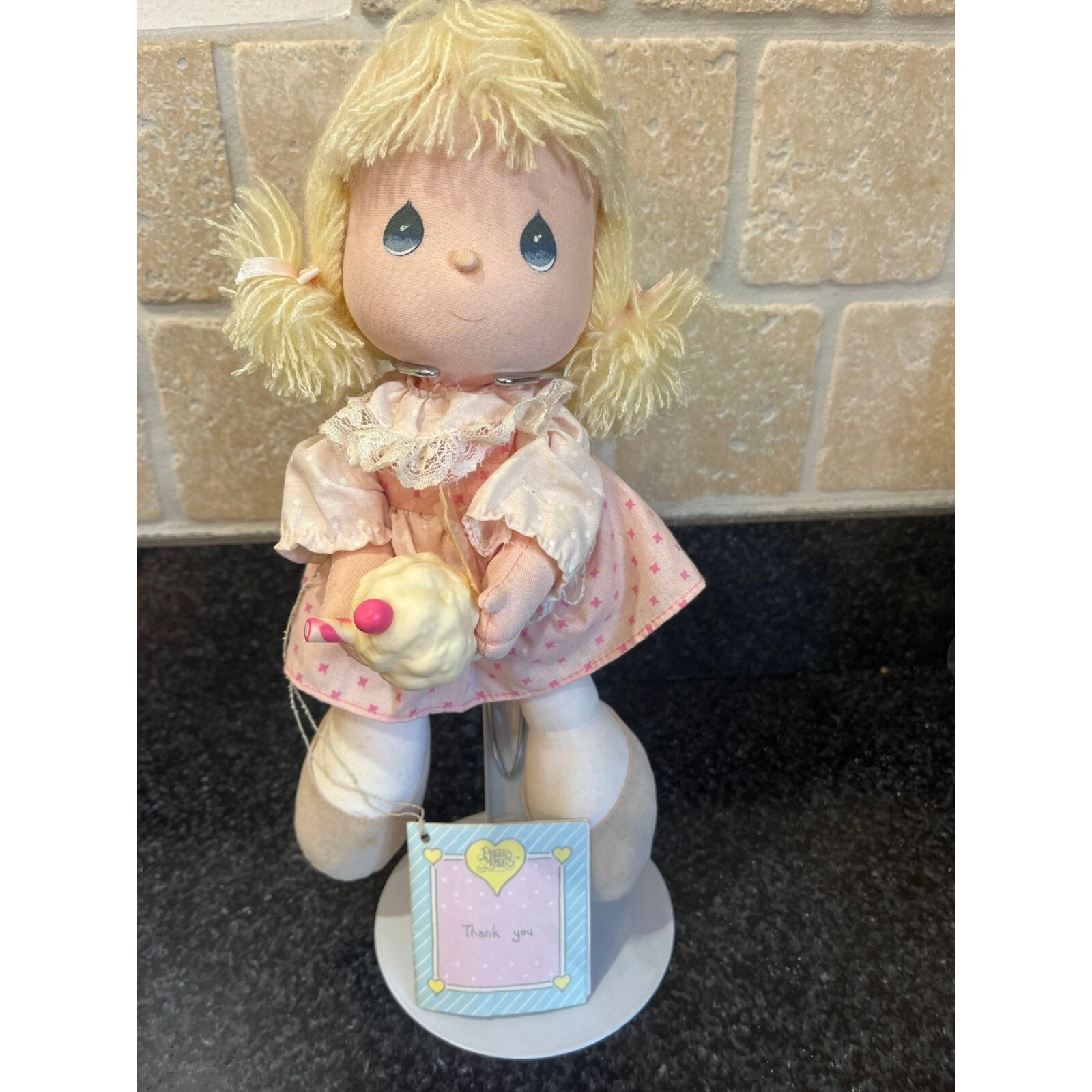 Vtg “Thank You” Doll Precious Moments by Applause 1989 Samuel J Butcher Doll 12″