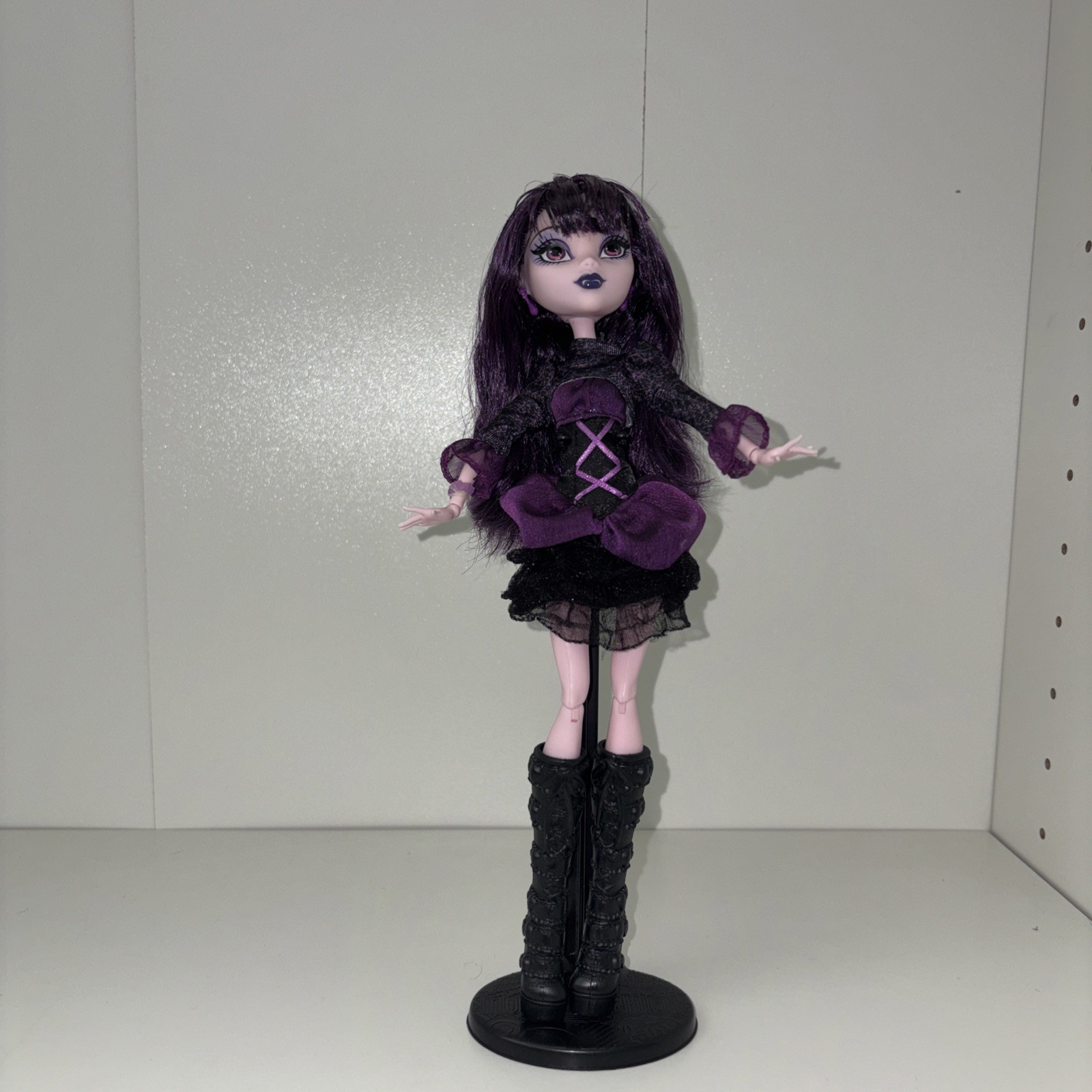 Monster High Frights Camera Action Elissabat Doll EUC