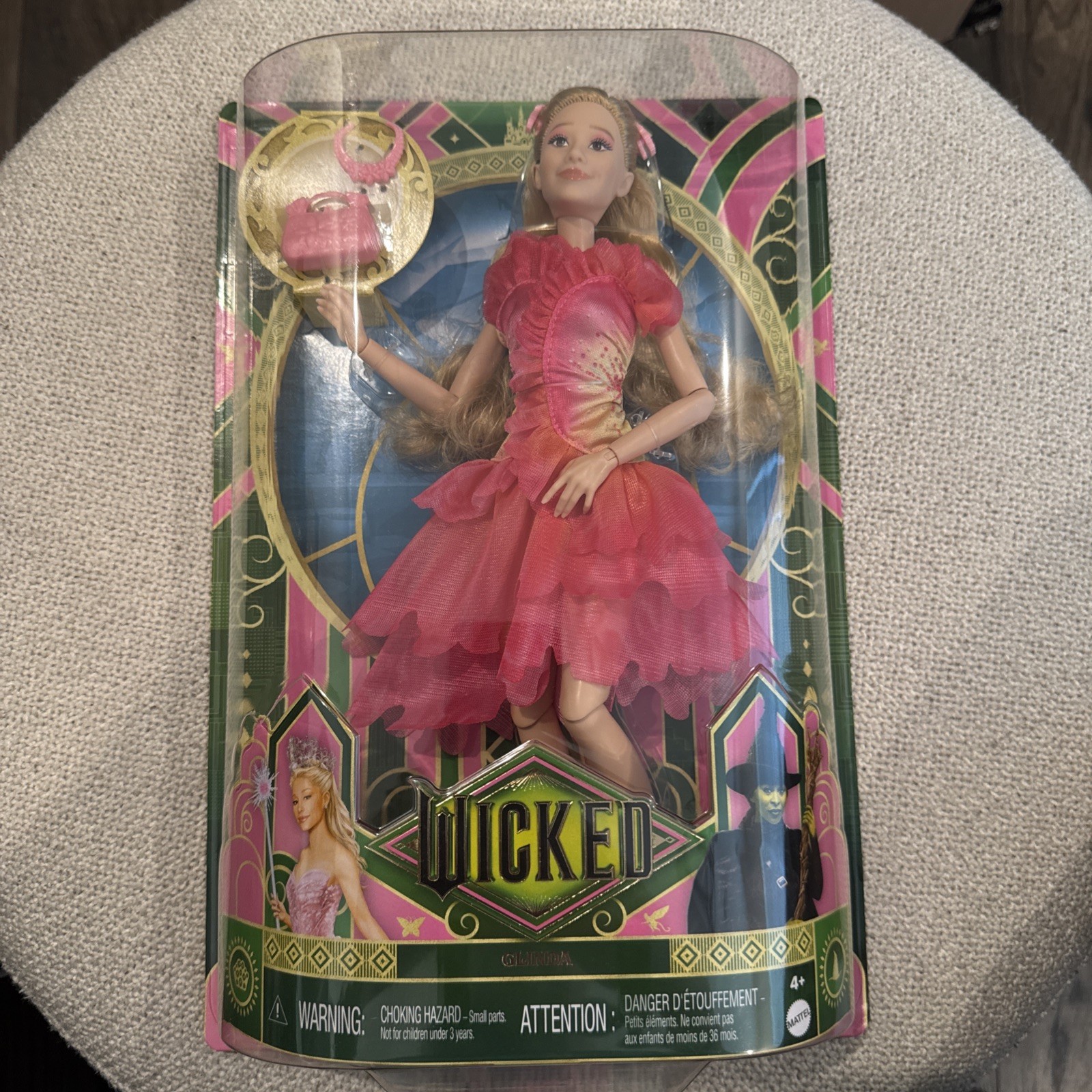 Mattel Universal Wicked Glinda Fashion Doll URL Misprint
