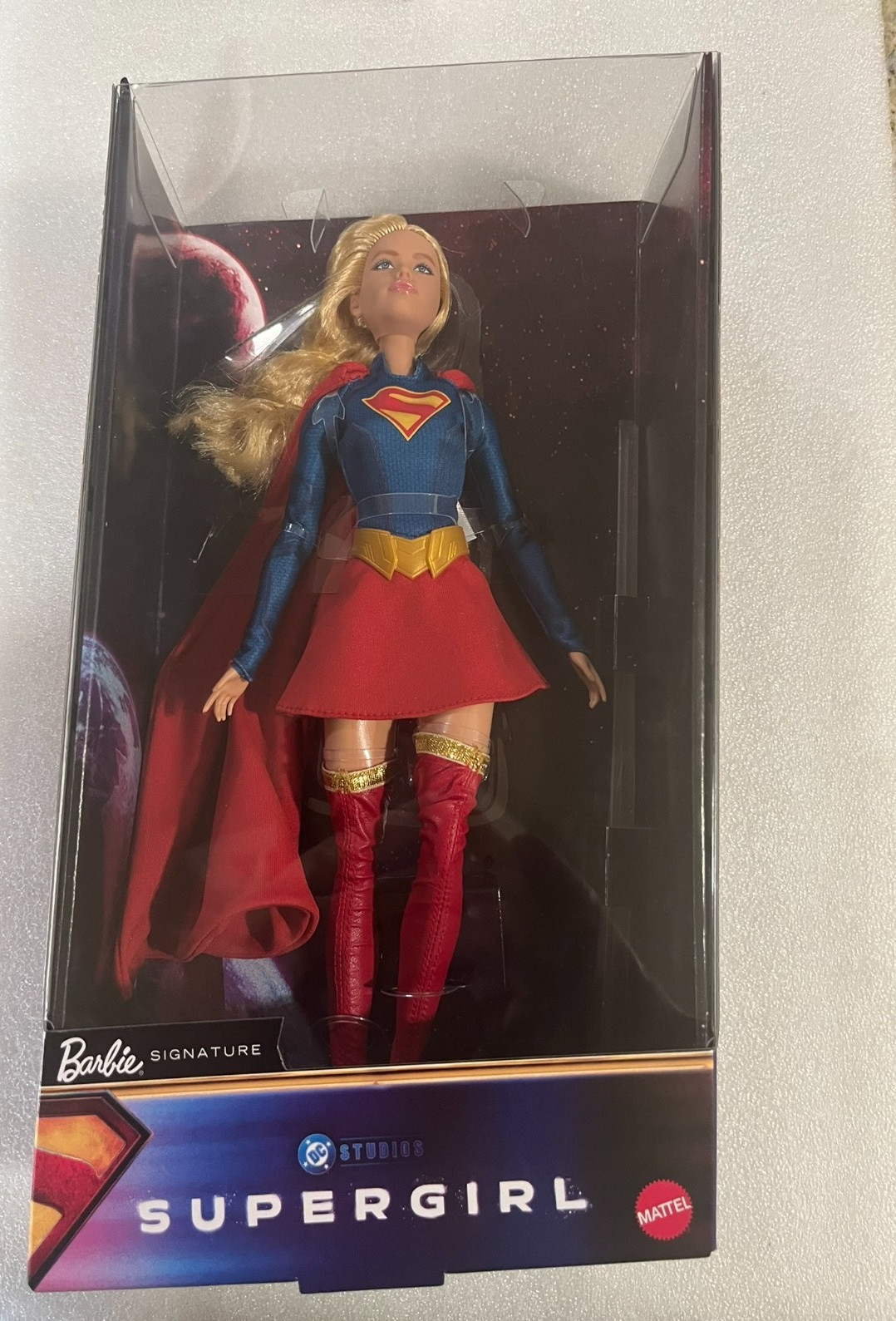 2026 Barbie Signature new Supergirl Doll in box = ready to ship