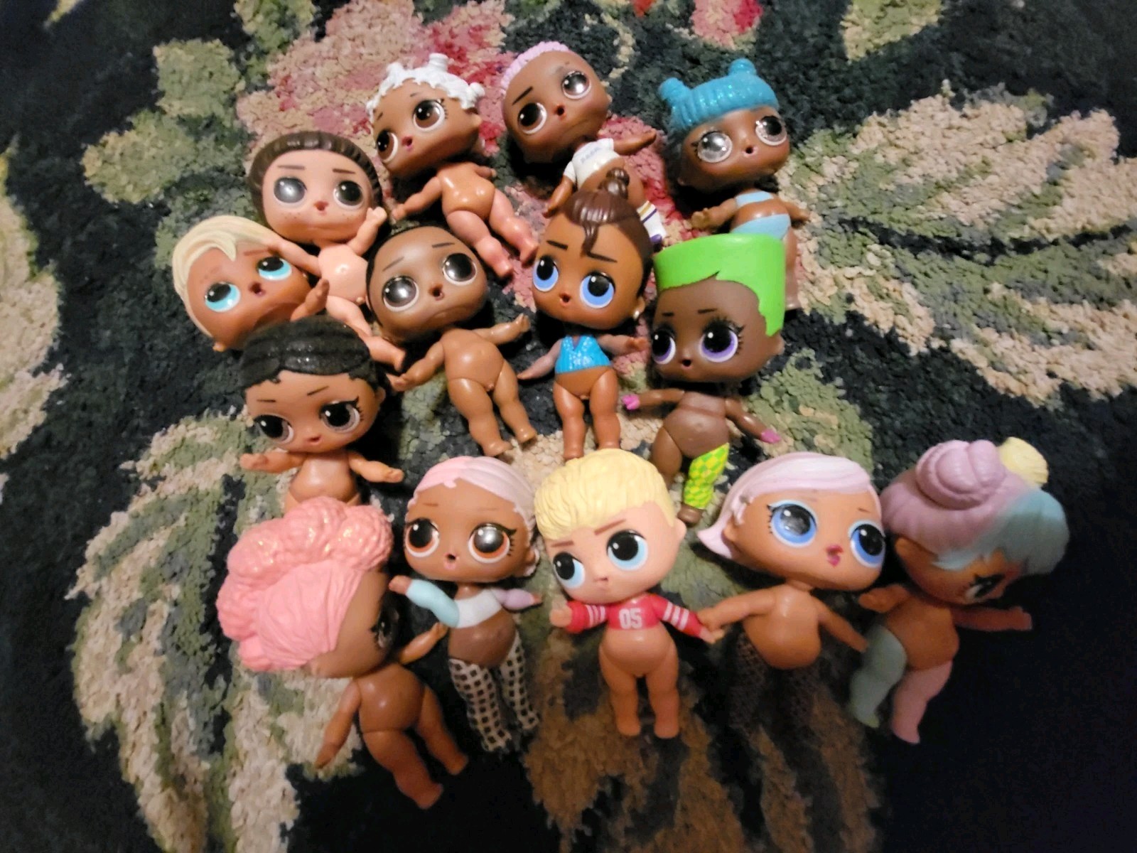 Assorted mixed lot of LOL dolls bag full boys and girls toys play set
