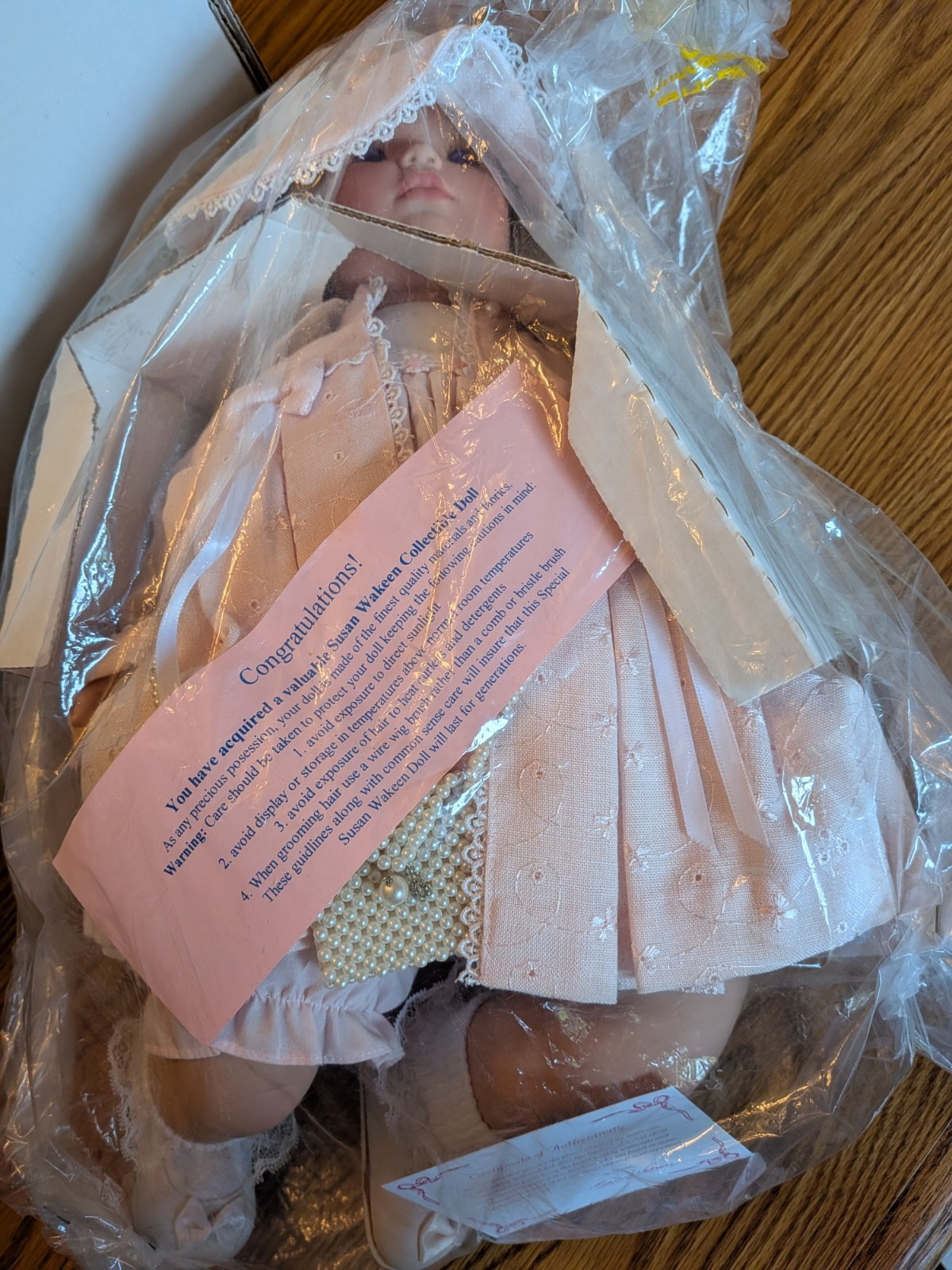 Susan Wakeen Collection Sundy Best RARE Artist Doll Handmade Original Box