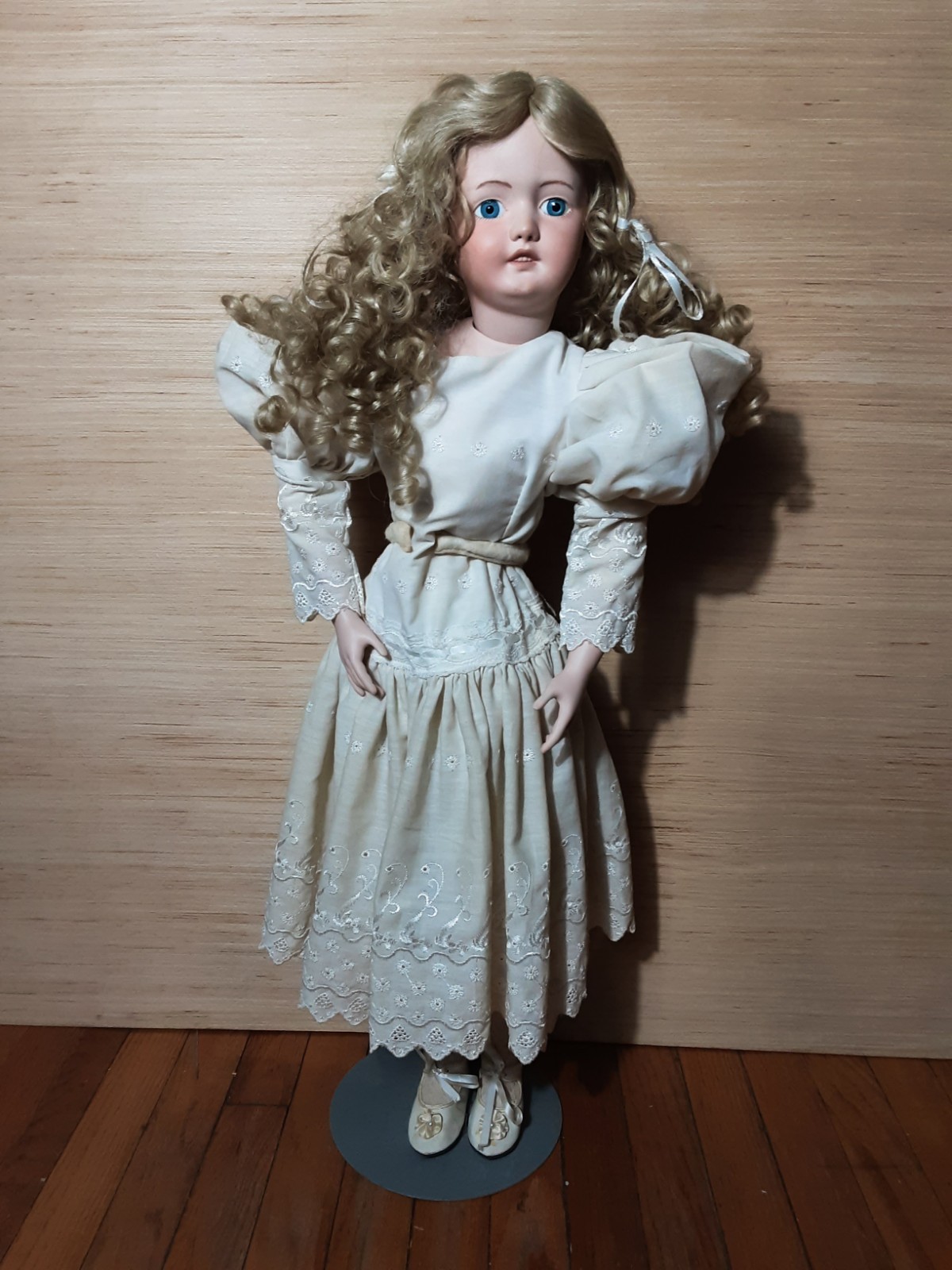 Reproduction Simon Halbig Doll 31″ 1079 Germany Bisque Head READ