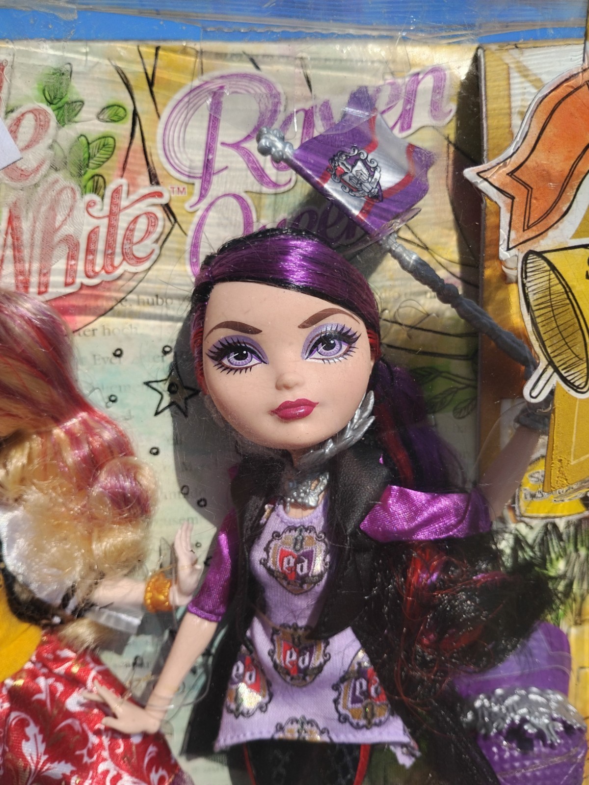 EAH Ever After High Apple White Raven Queen School Spirit Fashion Doll See Photo