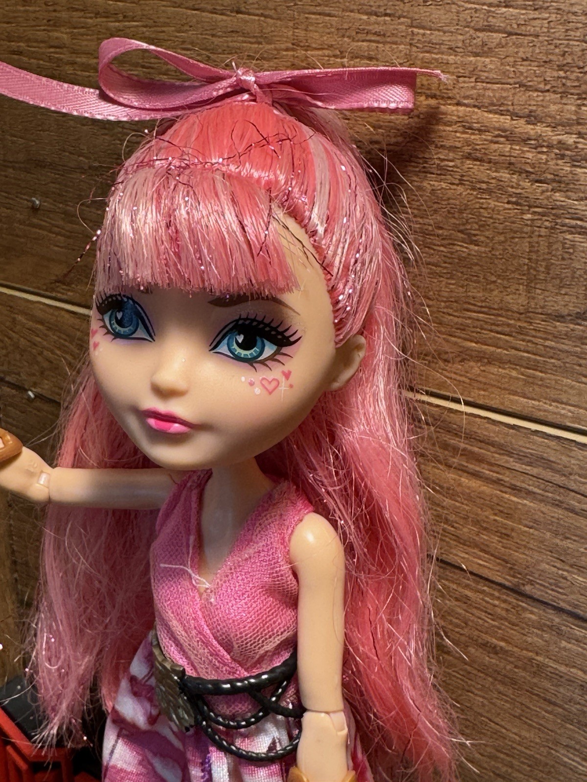 Ever After High Thronecoming CA Cupid Doll Wearing Chapt 1 Dress
