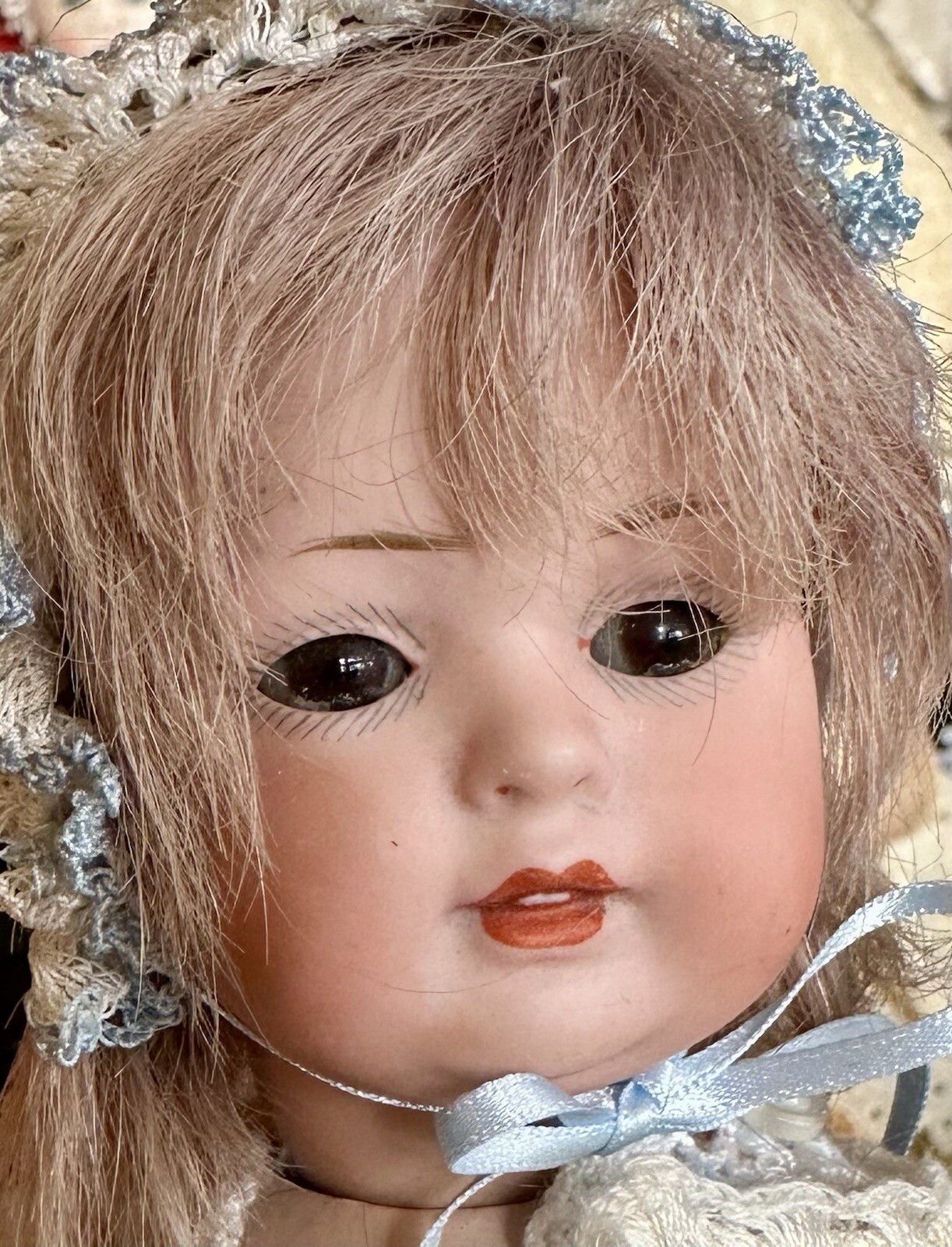 Antique Bahr Proschild 604 Character Toddler Bisque Doll Perfect 11”