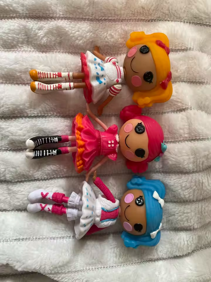 Multiple Styles 8-10cm Lalaloopsy Little Sister Multi-style Dolls PVC Girls