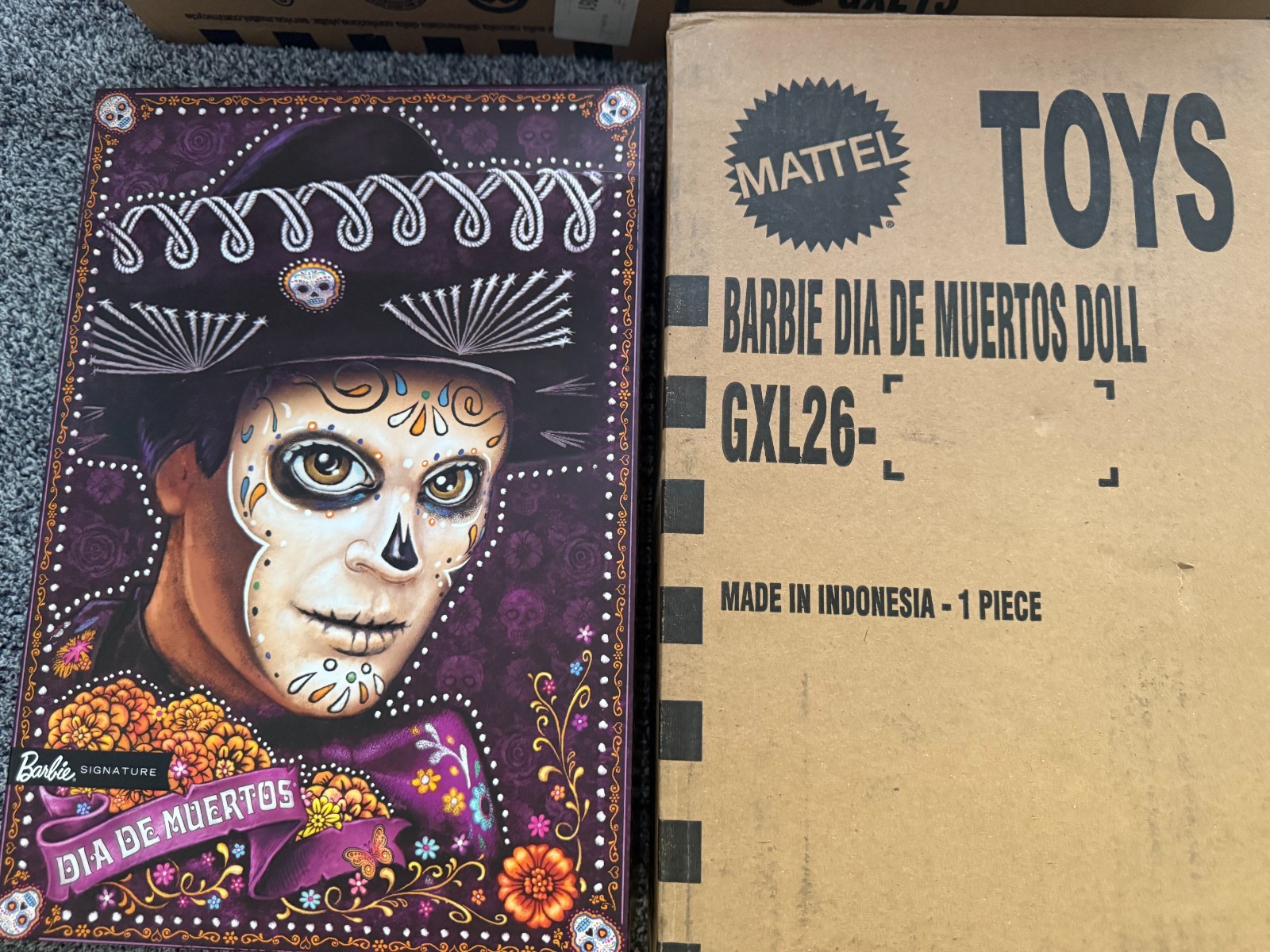 Barbie 2021 Ken Dia De Muertos Day of The Dead Doll GXL26 IN SHIPPER NRFB