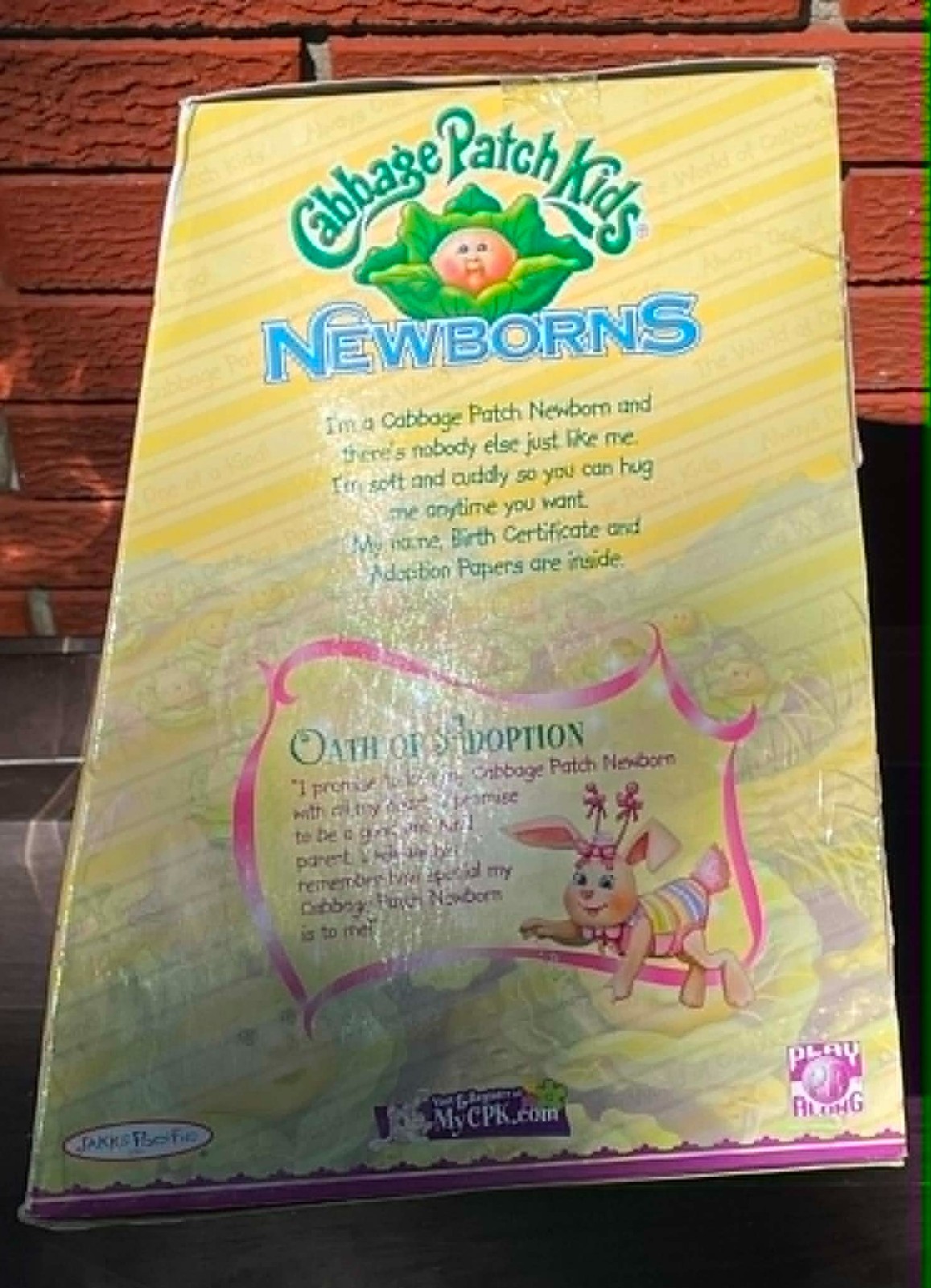 2006 NIB CabbagePatch Doll Newborn ShyanneEsperanza, Brown hair, Green eyes 6/16