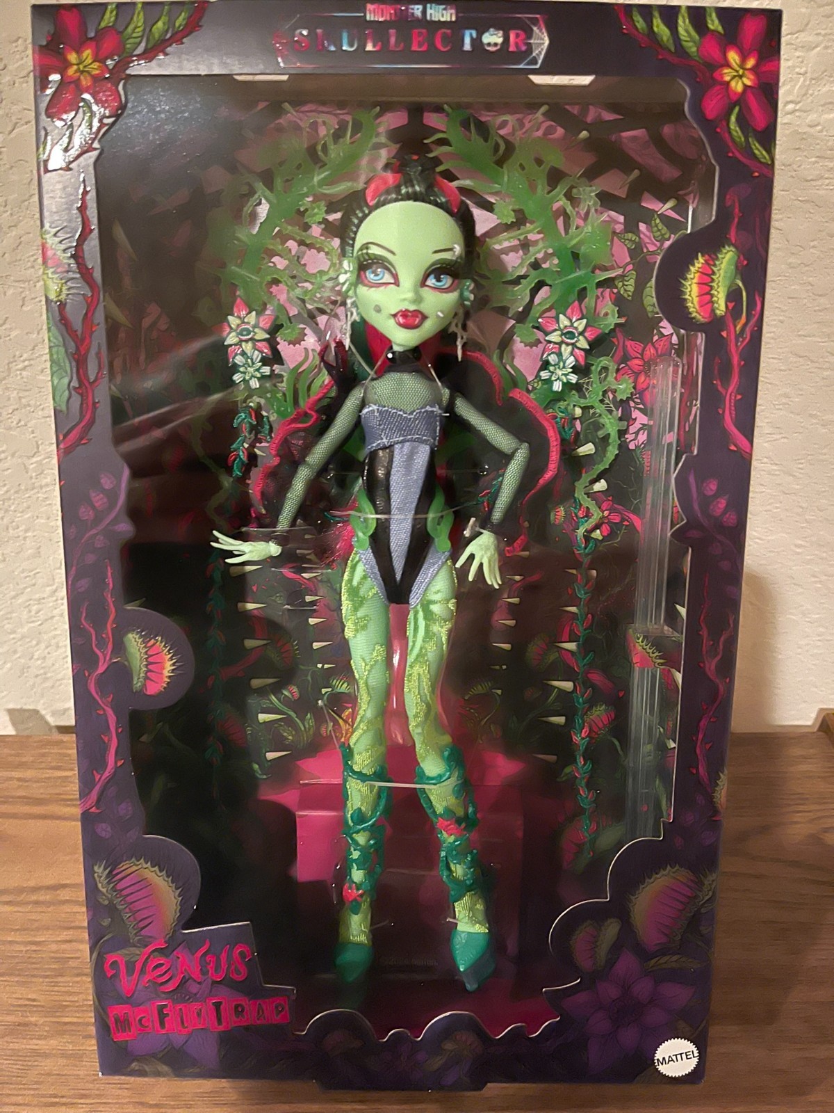 Monster High Skullector Venus McFlytrap Fashion Doll Mattel 2025 – New And Boxed