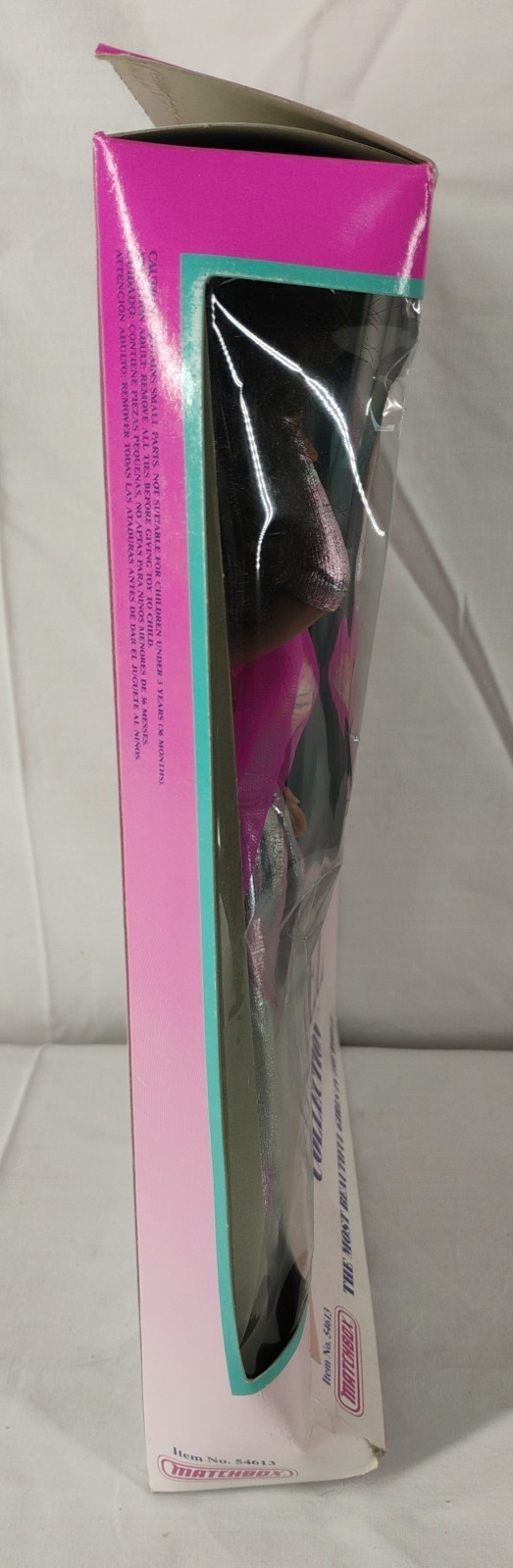 NEW Real Model Collection Beverly Johnson Doll 1989 Matchbox 54613 Damaged Box