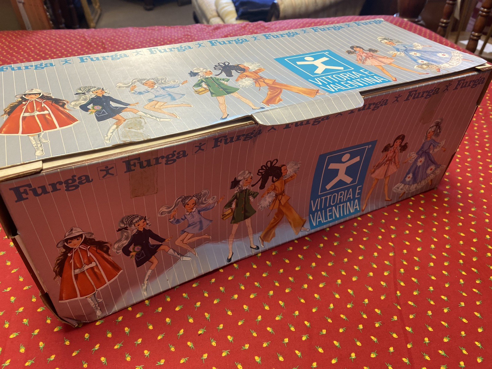 Vintage Vitoria E Valentina Furga Box Only Italy – 1960’s