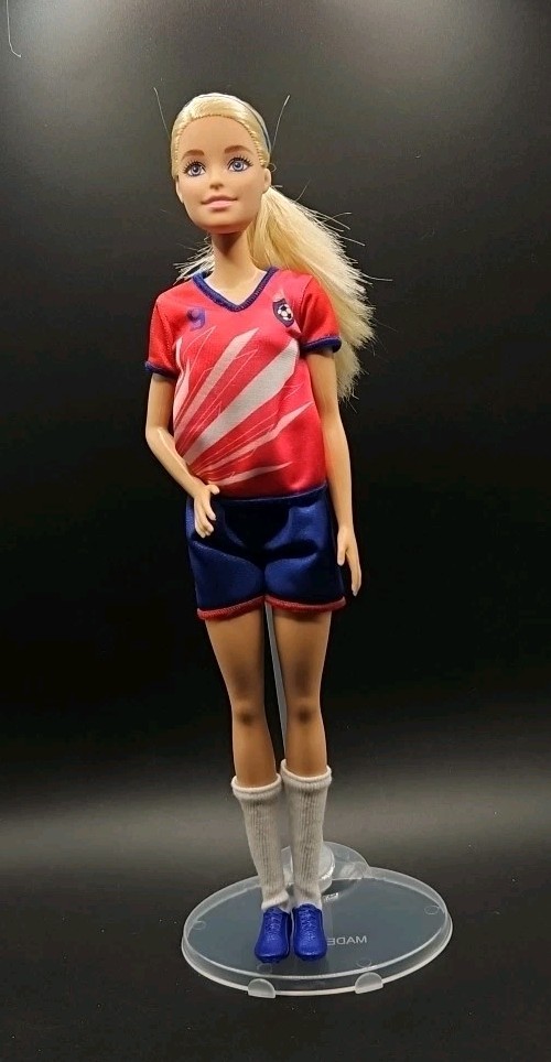 Vintage Soccer Player Barbie Doll Fashion Athlete Mattel You Can Be Anything