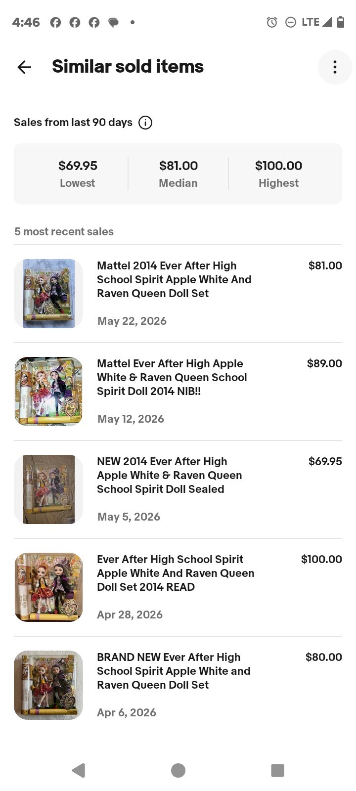 EAH Ever After High Apple White Raven Queen School Spirit Fashion Doll See Photo