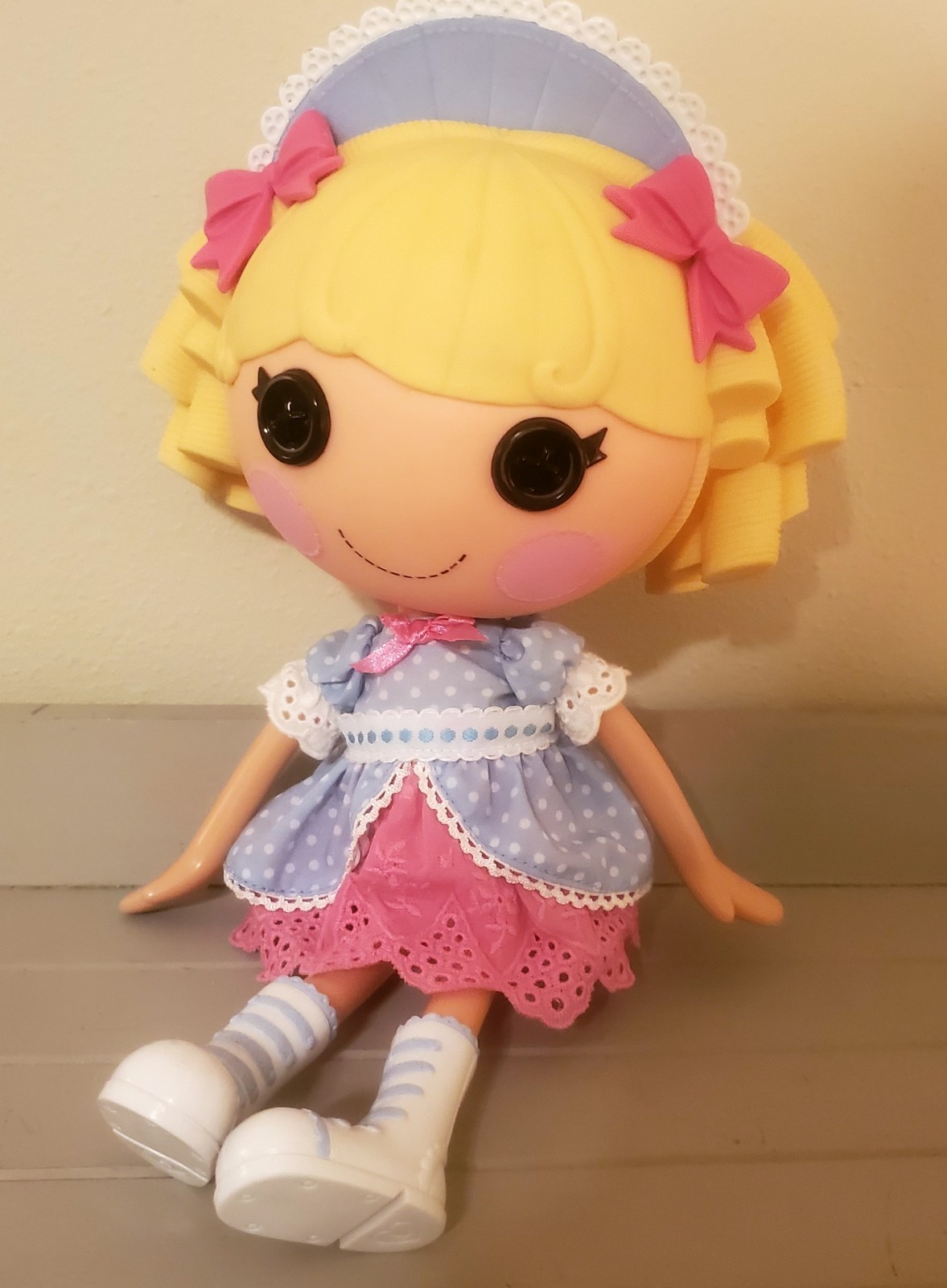 Lalaloopsy Little Bah Peep 12″ Full Size Doll Little Bo Peep 2009 RARE – Shoes