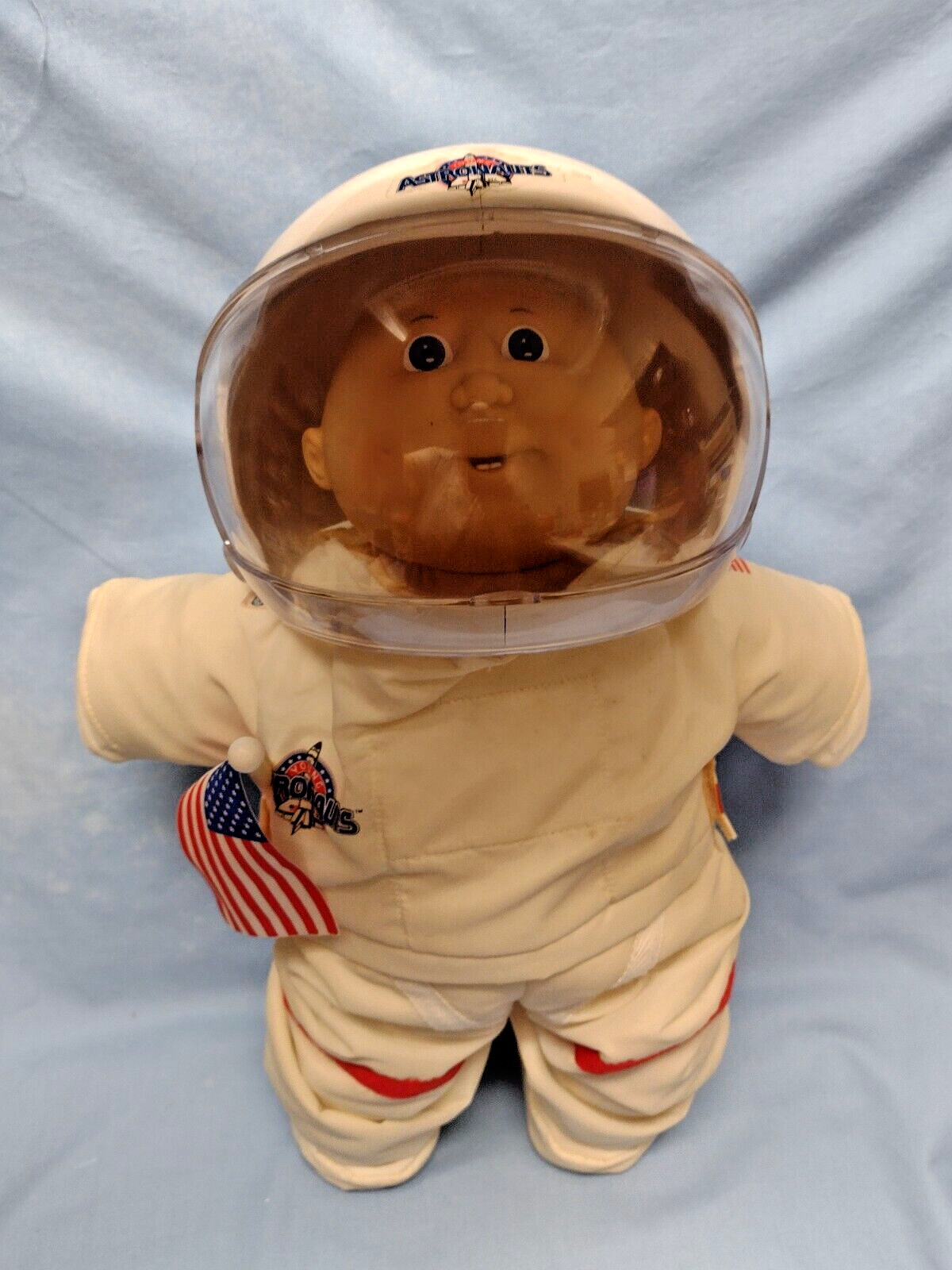 80’s Cabbage Patch Kid Vintage YOUNG ASTRONAUT USA OUTFIT BALD HEAD