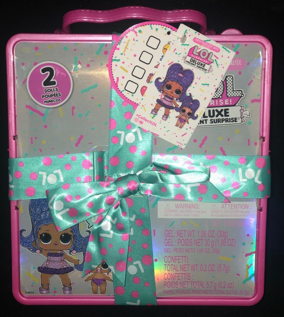 AUTHENTIC LOL L.O.L. SURPRISE DELUXE PRESENT SURPRISE LIMITED EDITION BRAND NEW