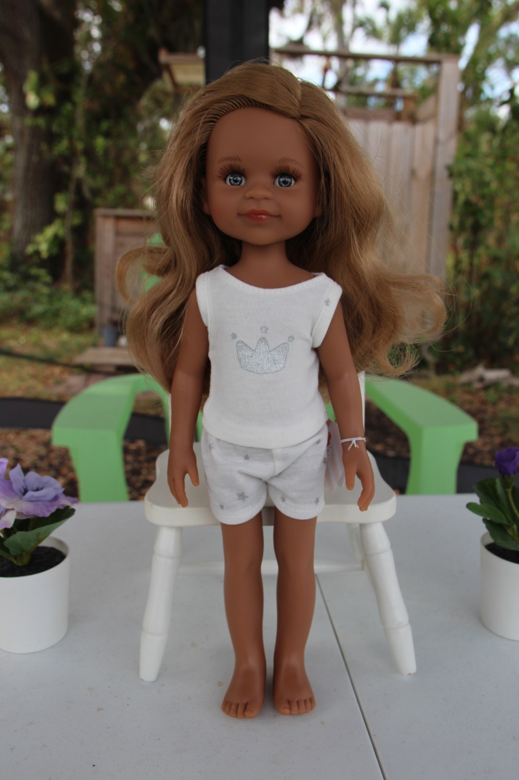 Paola Reina 13220 Amigas Pajamas SIMONA Doll 32 cm./12.5″ with Vanilla Scent~P2