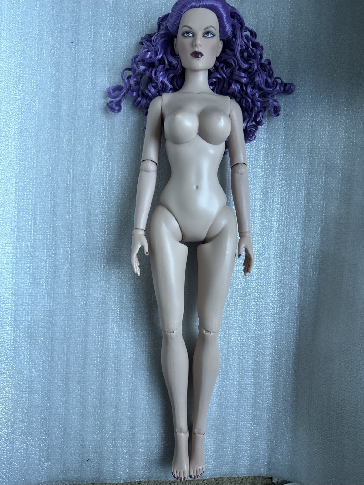 Tonner 2009 DC Stars NUDE CIRCE Deluxe 17″ Athletic Body Fashion Doll LE300 RARE