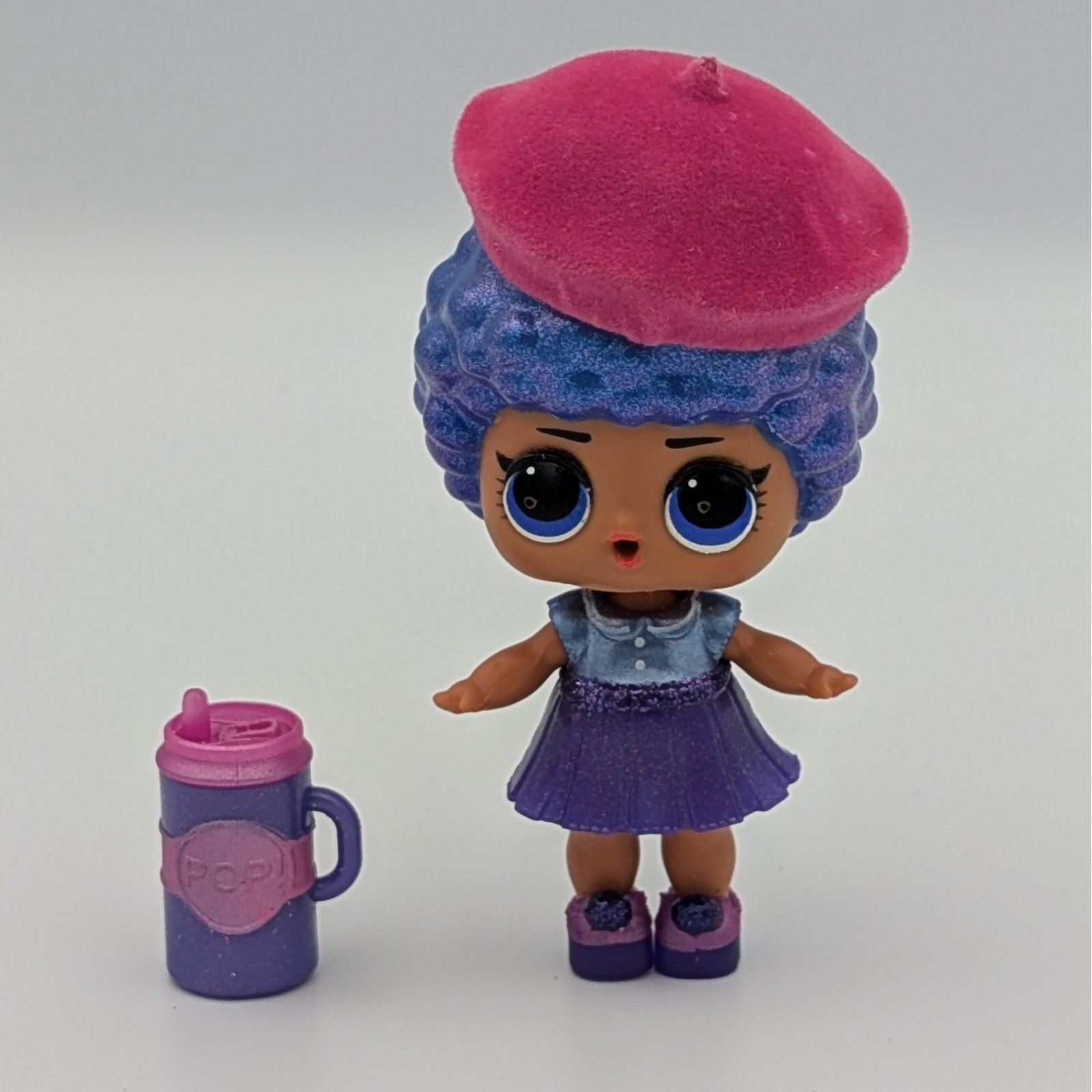 LOL Surprise Sweet Sapphire Present Surprise Series 1 PS-009 Doll Blue Afro Toy