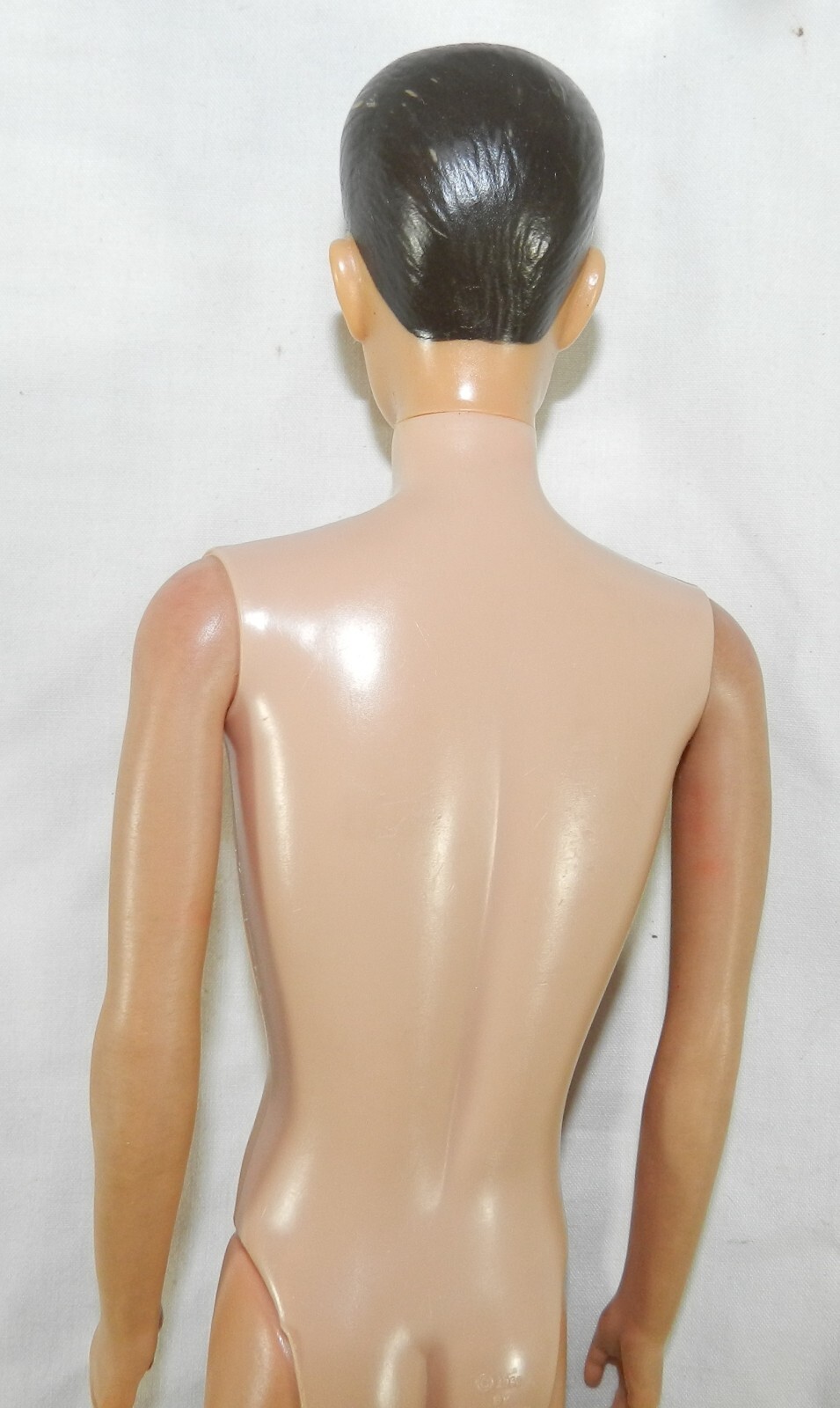 Vintage Ken Doll – Straight Leg, Molded Hair – W/ Smim Trunks, Shirt + 1 sandal