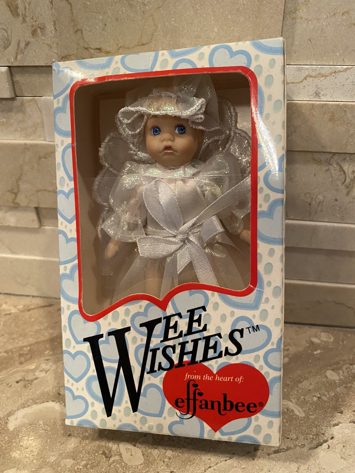 EFFANBEE WEE WISHES THANK YOU GIRL DOLL BAD BOX