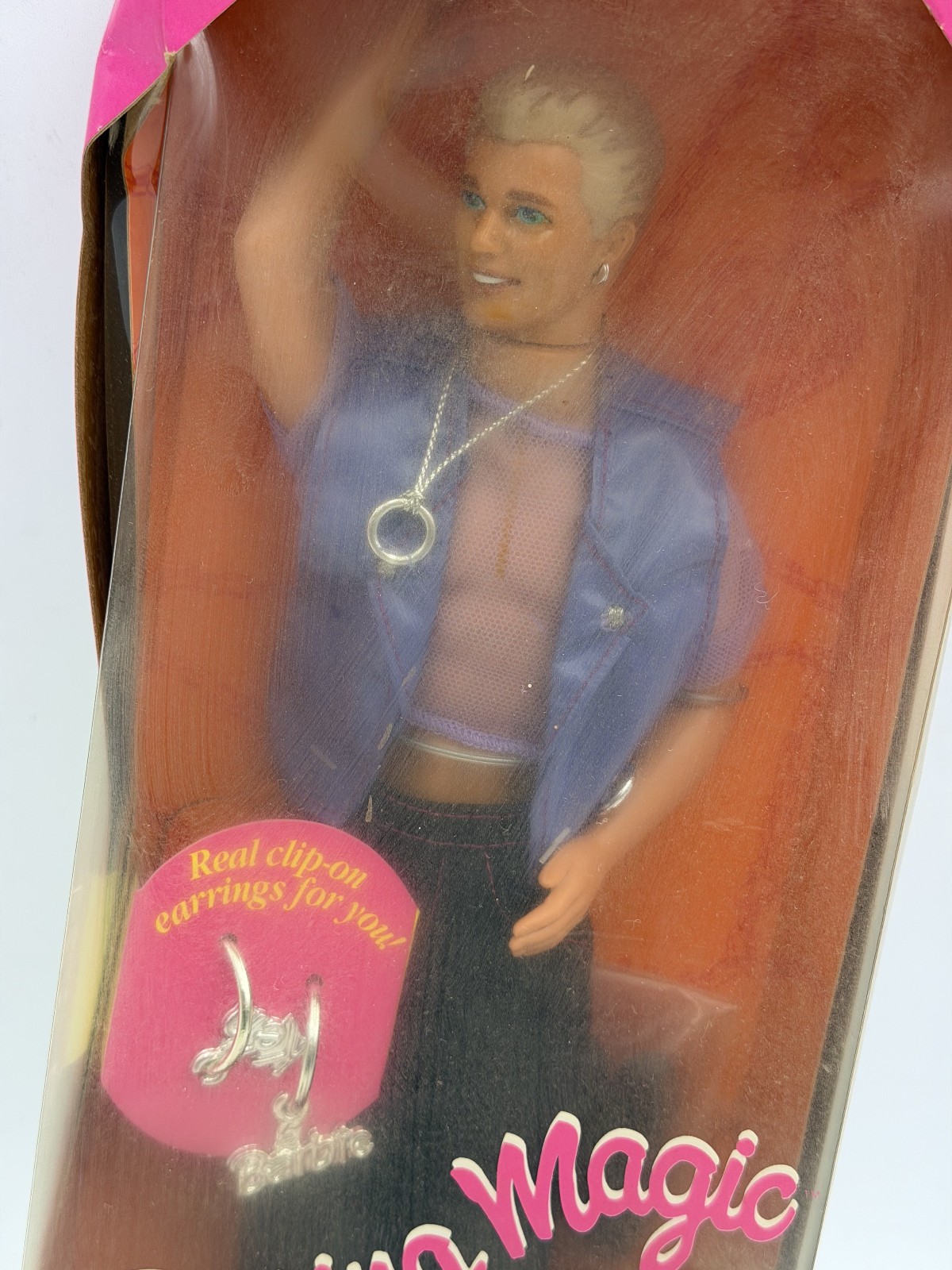 Earring Magic Ken Barbie Mattel #2290 Vintage 1992