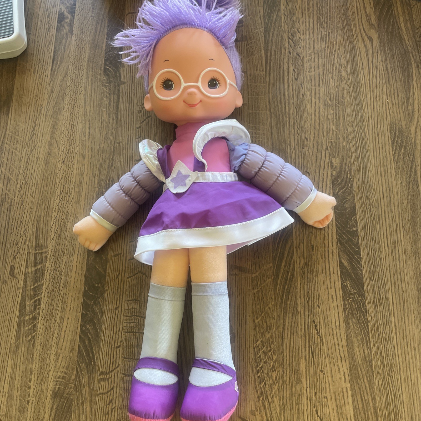 Vintage Rainbow Brite 1983 Shy Violet 18” Plush Doll Hallmark 1980s Original