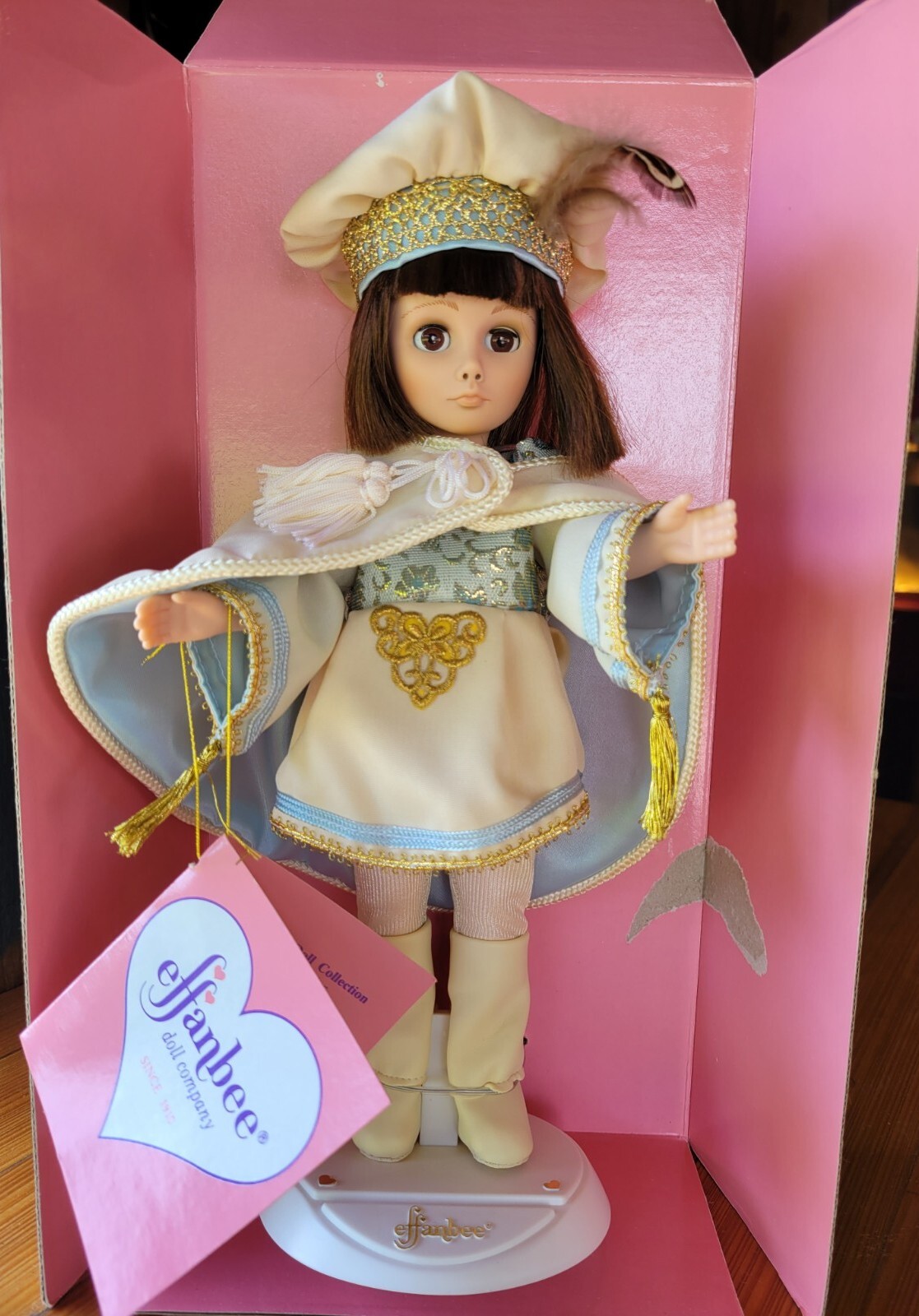 Effanbee Doll 1993 Camelot Collection Lancelot #SV131 New Open Box With Box