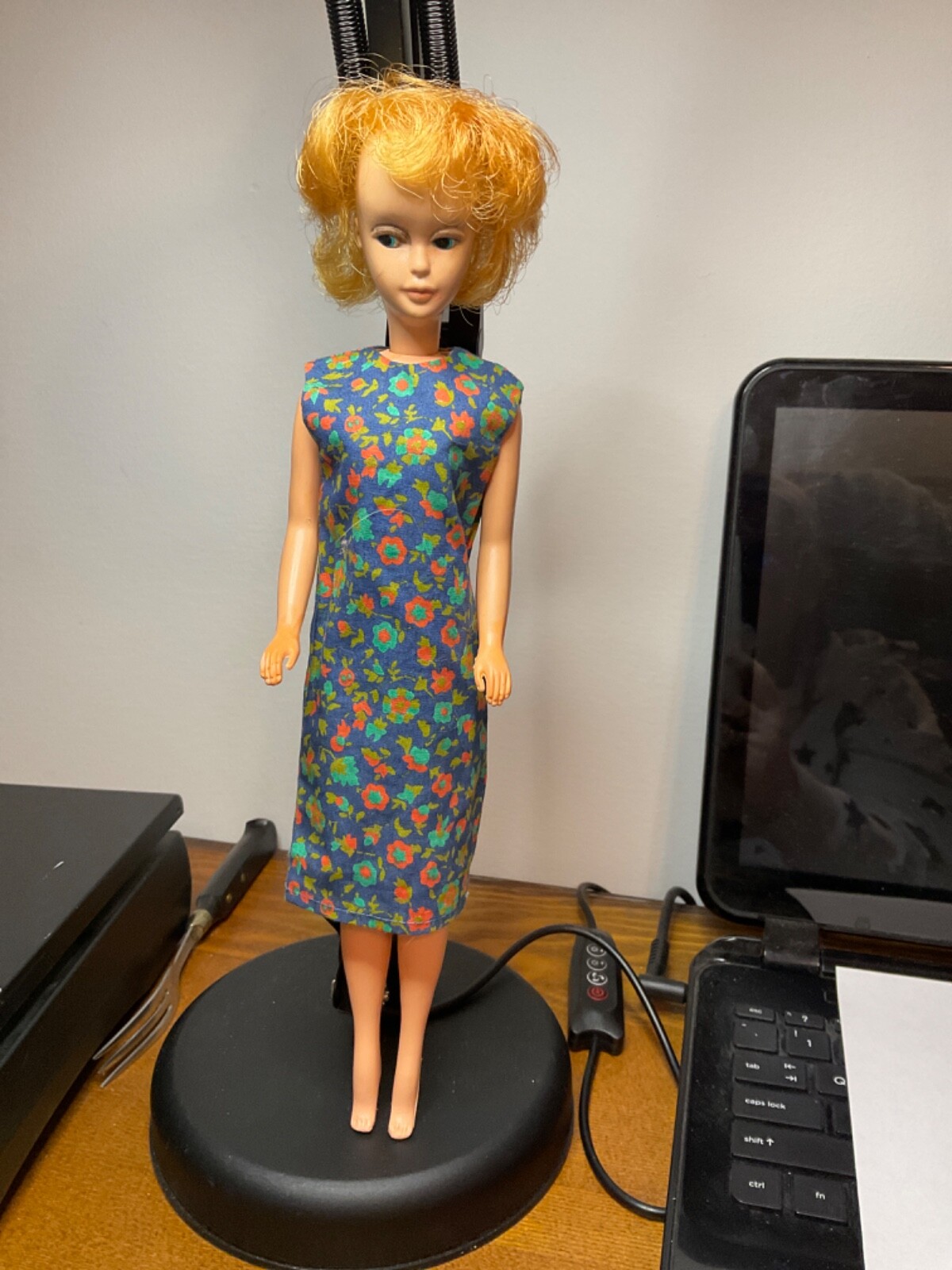 VTG Ideal MOM TAMMY FAMILY DOLL 12″ BLONDE HAIR 12”ORIGINAL DRESS