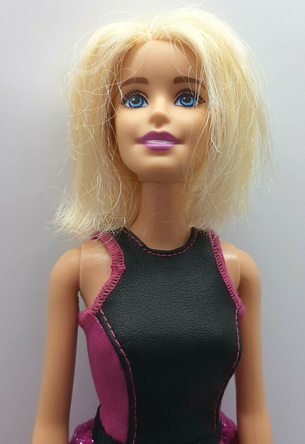 Barbie Doll Curling Style Iron Endless Curls Playset 2014 DOLL ooak oak BMC01