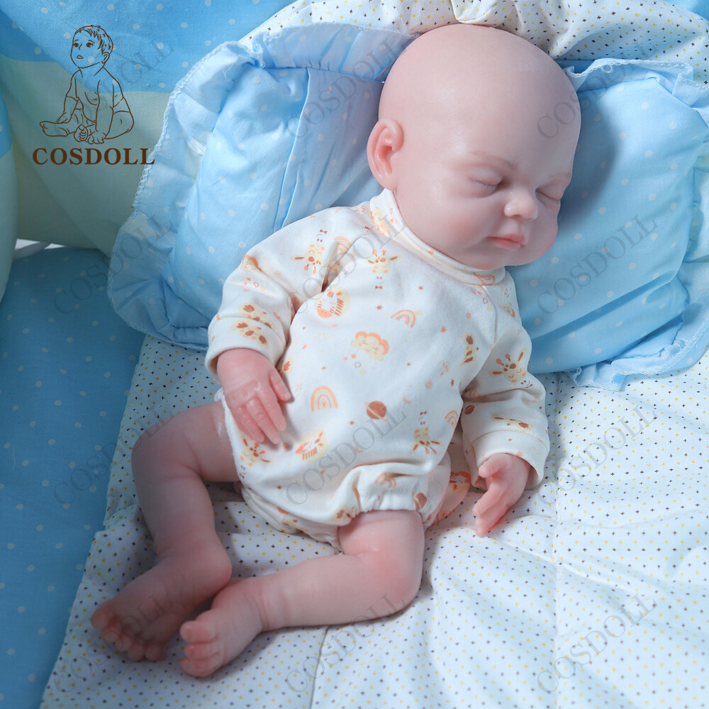 COSDOLL 15.5” Full Body Soft Silicone Doll Reborn Girl Doll Newborn Baby ​Dolls