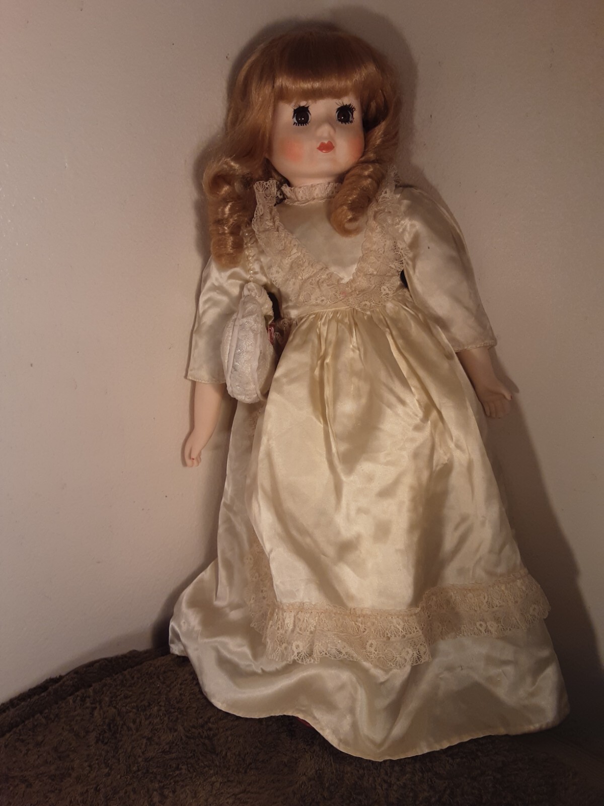 Camellia Garden Vintage Collection Porcelain Doll 22 Inches