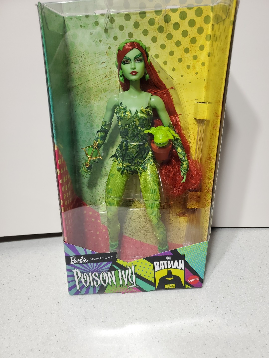 Barbie Signature Poison Ivy Collector Doll Batman 85th Anniversary – NEW