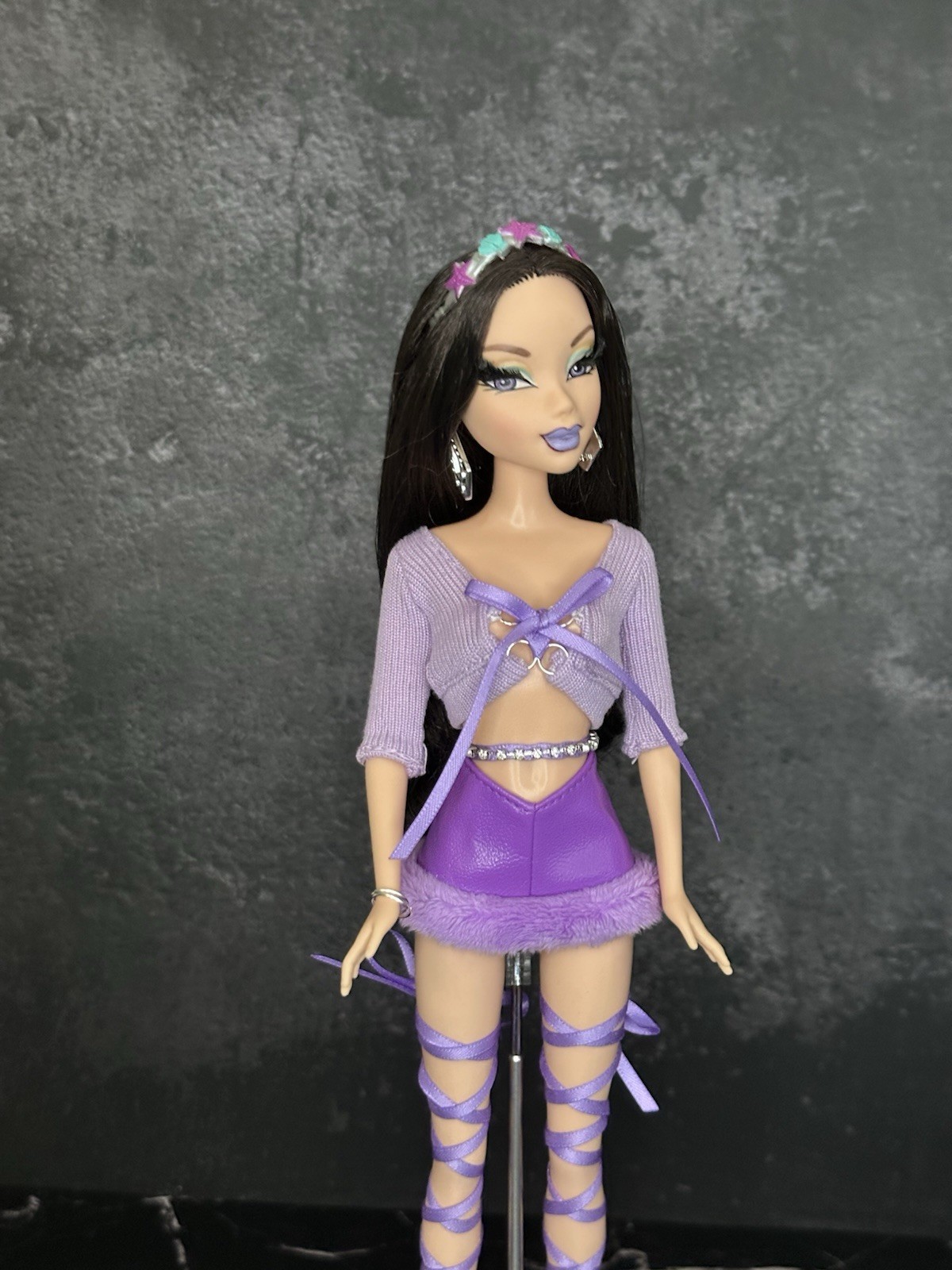 OOAK MyScene Nolee Hollywood Doll – Hand-Personalized Collector Display