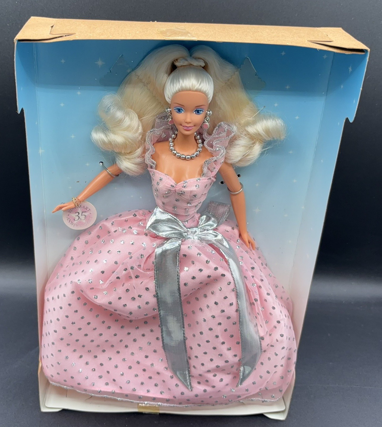 Vintage 1997 Mattel 35th Anniversary Barbie Doll Walmart Exclusive NIB Gift