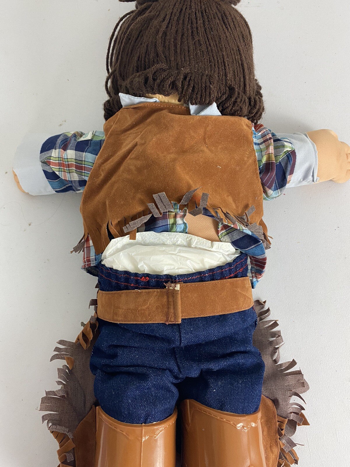 3 Cabbage Patch Kids Dolls Cowboy Boots Clothes Diapers Blonde Brown Hair