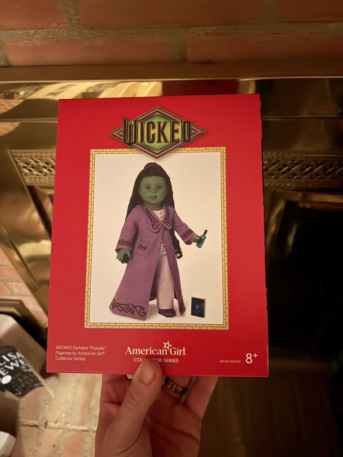 AMERICAN GIRL WICKED ELPHABA “POPULAR” PAJAMAS FOR DOLL -COLLECTOR SERIES- NEW!