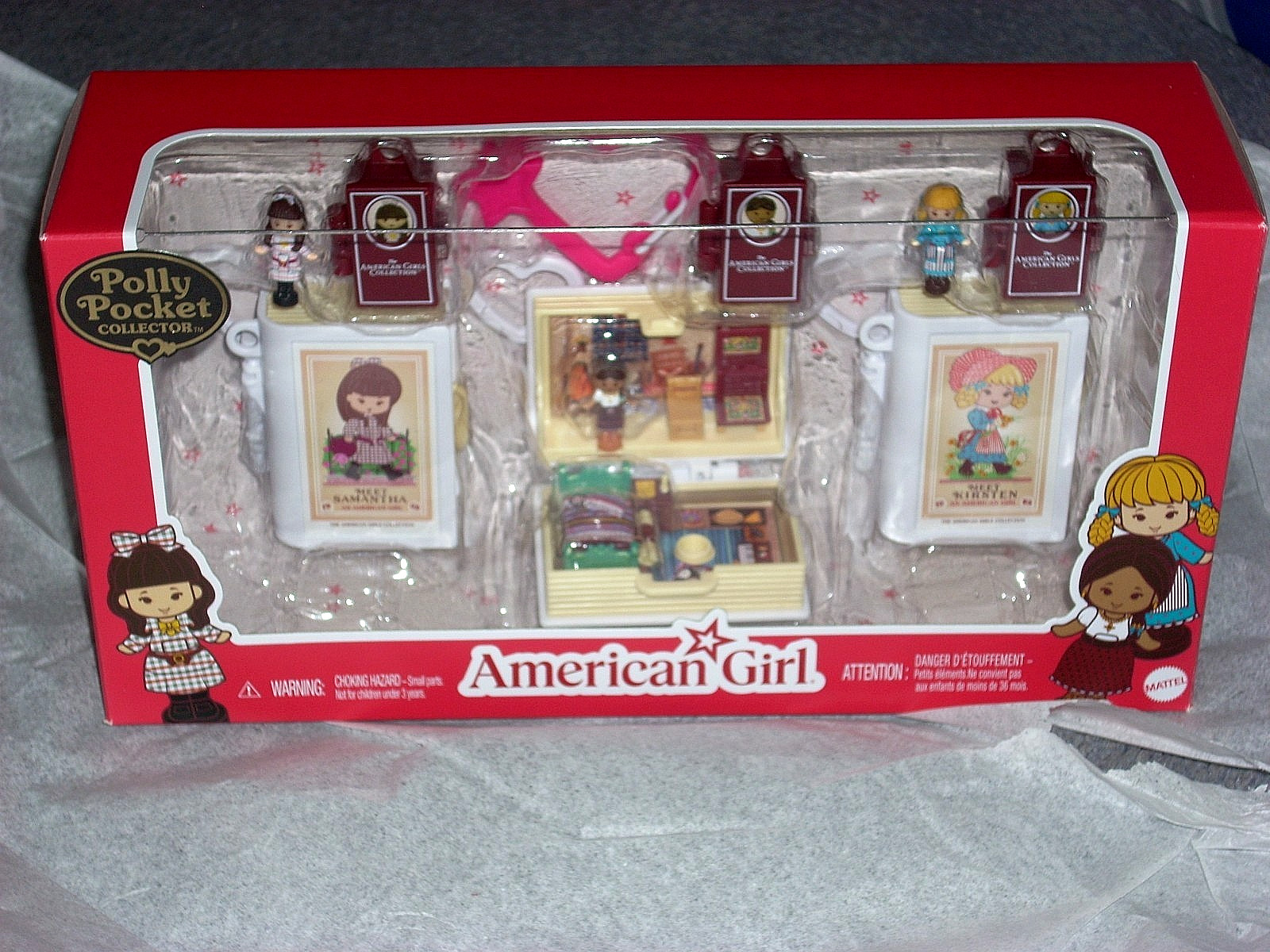 American Girl Polly Pocket Collab NEW 2026 Kirsten Samantha Josefina In Hand