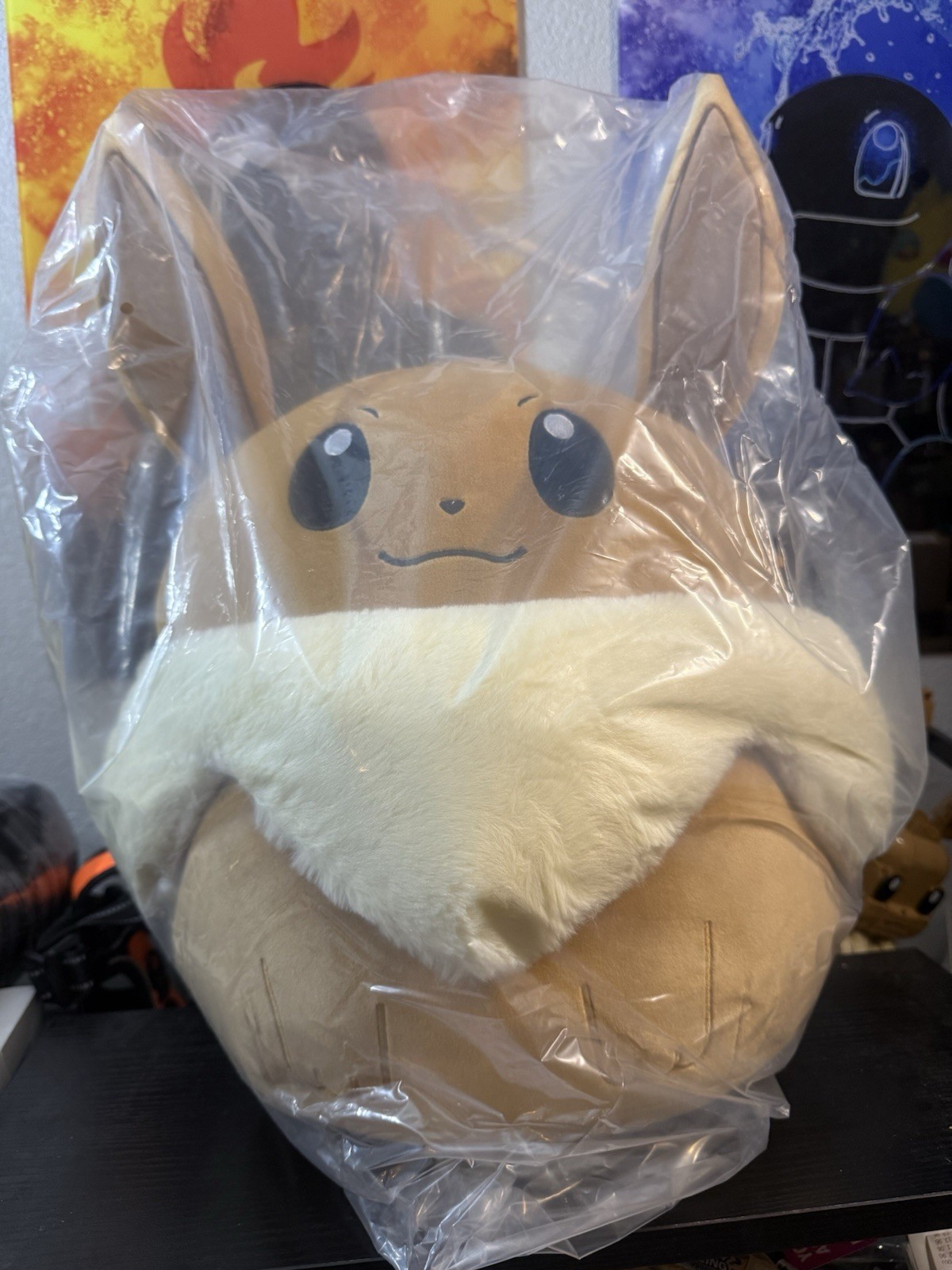 Squishmallows Original 14-Inch Eevee Pokémon Plush – Ultrasoft Official Jazwares
